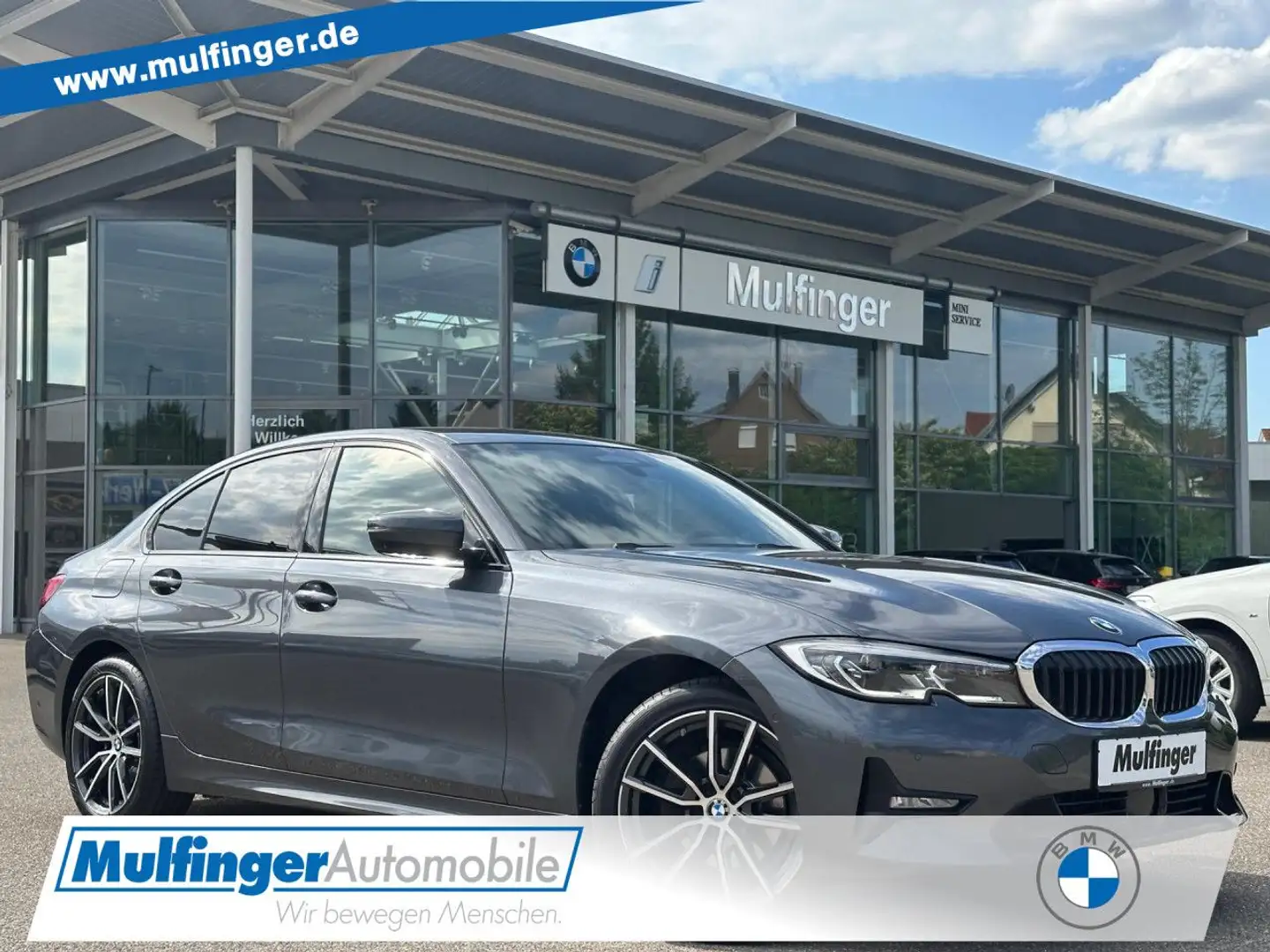 BMW 320 d xDr.Sport Laser Standh.HUD ACC DAB Park+ 18 Gris - 1