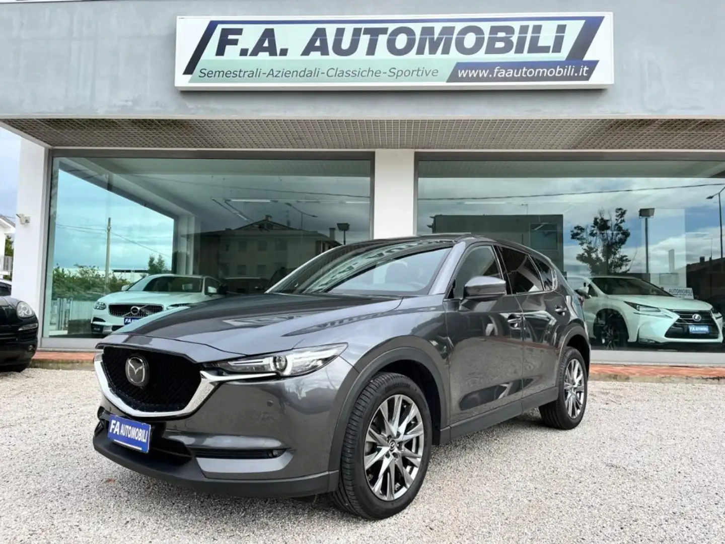 Mazda CX-5 Skyactiv-D 184 CV AWD SIGNATURE *GARANZIA MAZDA* Grijs - 1