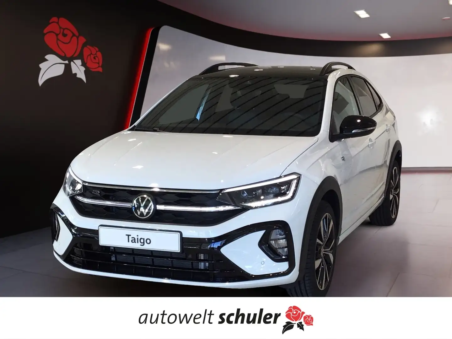 Volkswagen Taigo R-Line 1,5 TSI DSG Weiß - 1