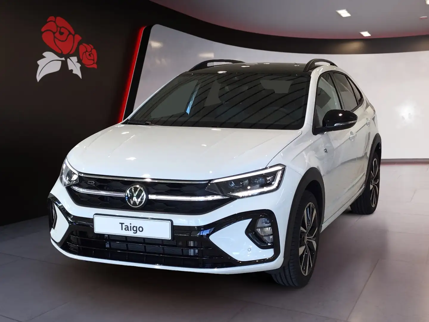 Volkswagen Taigo R-Line 1,5 TSI DSG Weiß - 2