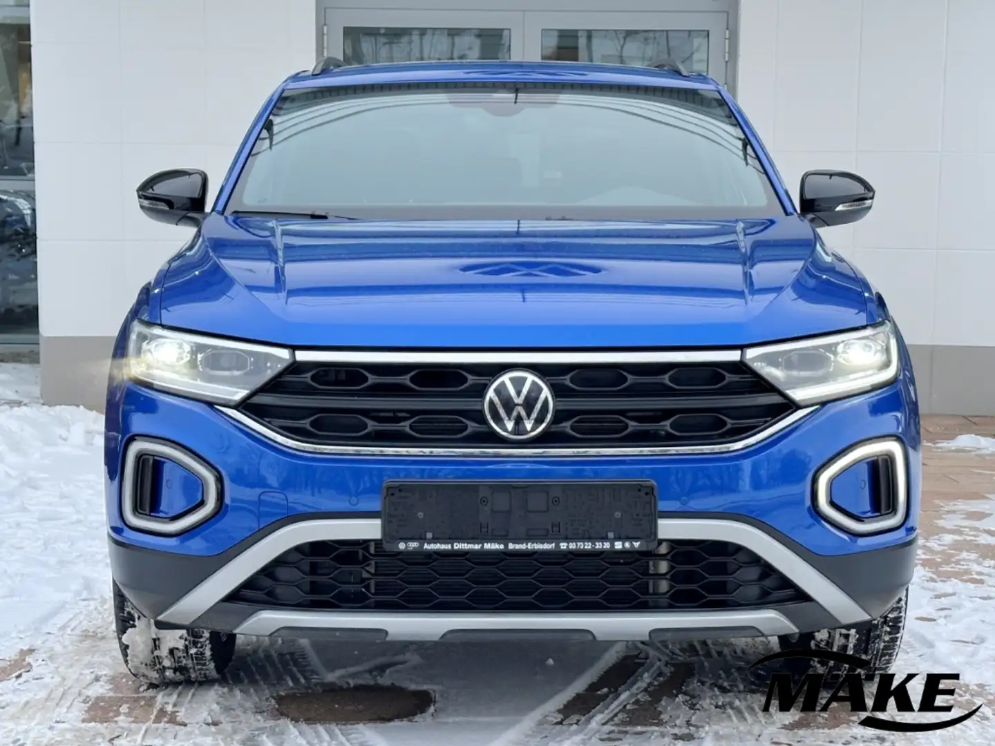 Volkswagen T-Roc Goal 2.0 TDI DSG AHZV ACC LED NAV RFK ALU Blau - 2