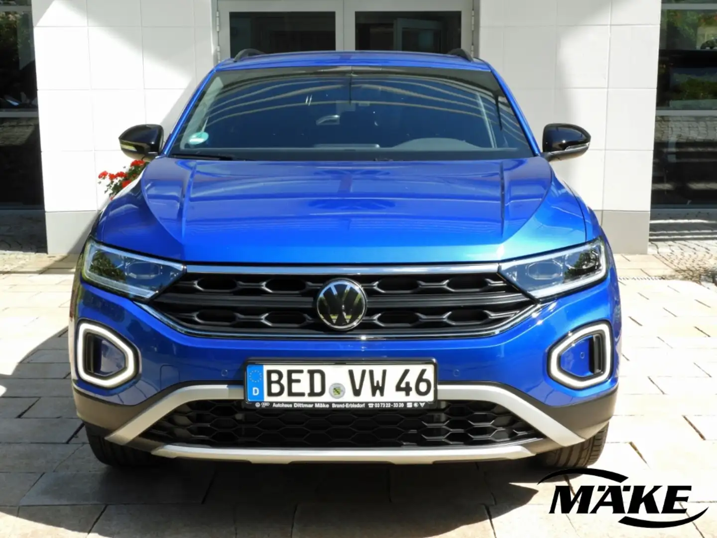 Volkswagen T-Roc Goal 2.0 TDI DSG AHZV ACC LED NAV RFK ALU Blau - 2