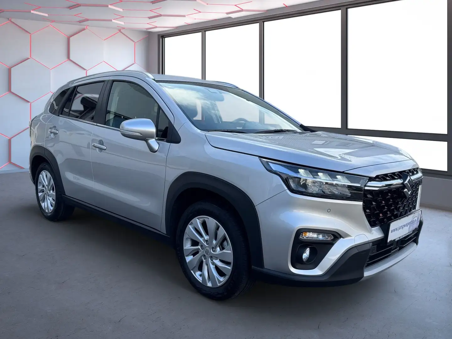 Suzuki S-Cross 1,4 Hybrid shine *-25% NP 31.080.-NAVI LED SITZH. Silber - 2