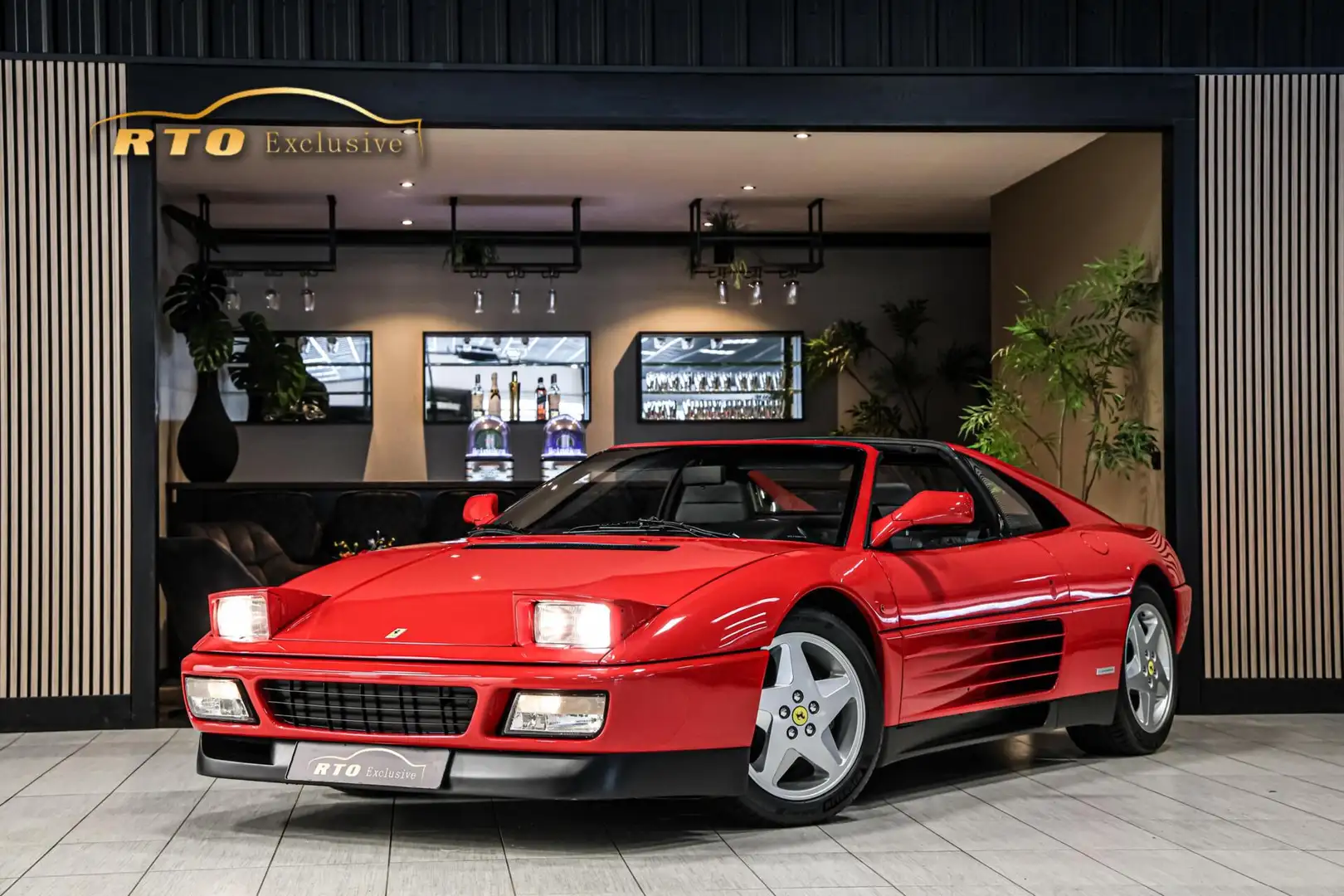 Ferrari 348 TS|Org. NL | Volledige historie |Uniek lage KM! Rouge - 1