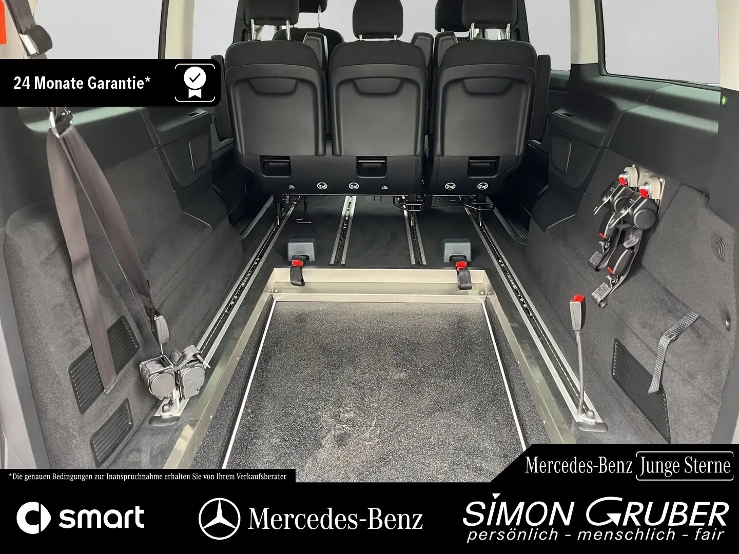 Mercedes-Benz EQV 300 Extra Lang XL Rollstuhl Rampe AMF Schwarz - 2