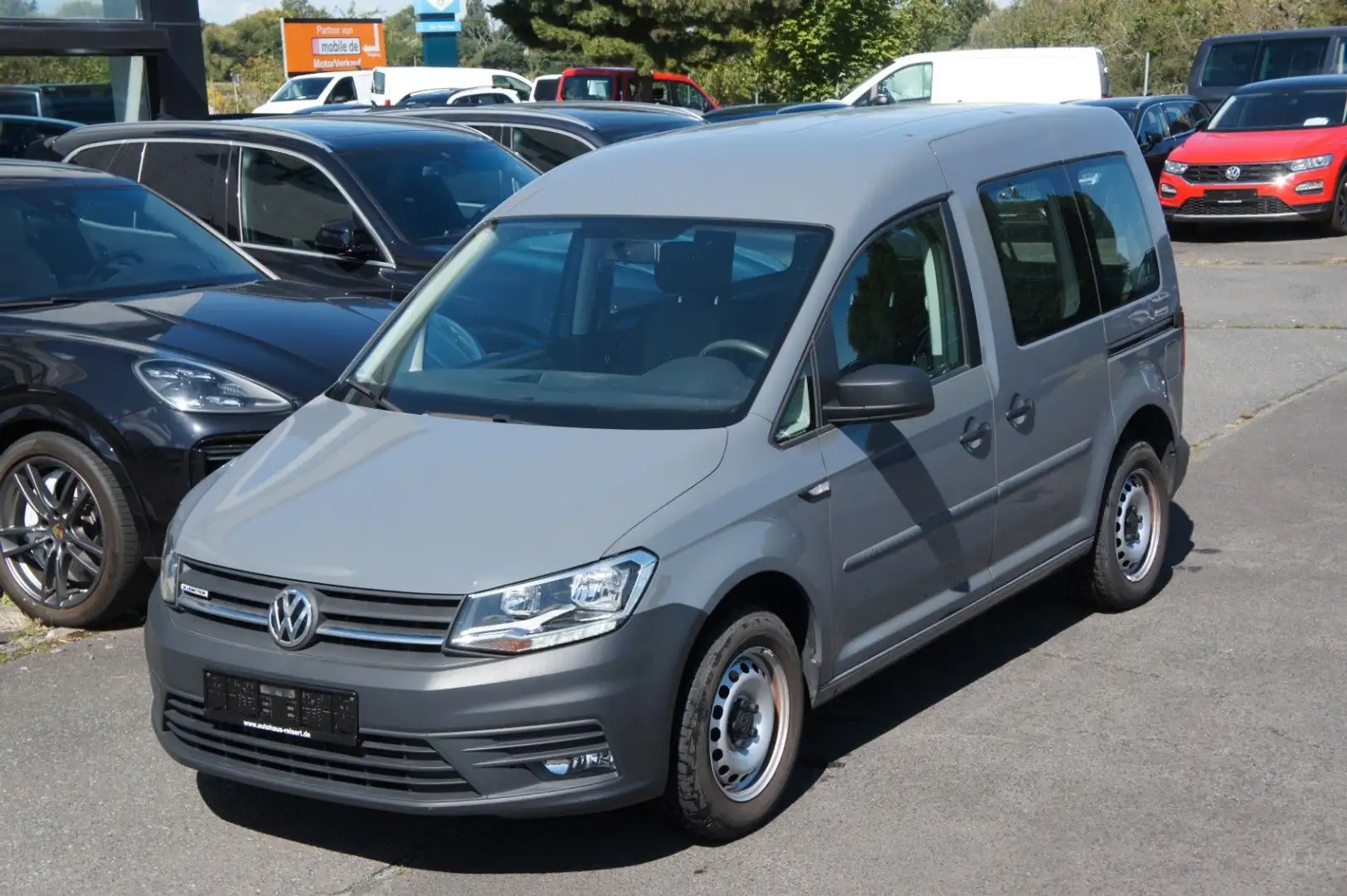 Volkswagen Caddy Kasten BiFuel TGI*CNG*NAV*SHZ*PDC*2xS.TÜR* Grigio - 1