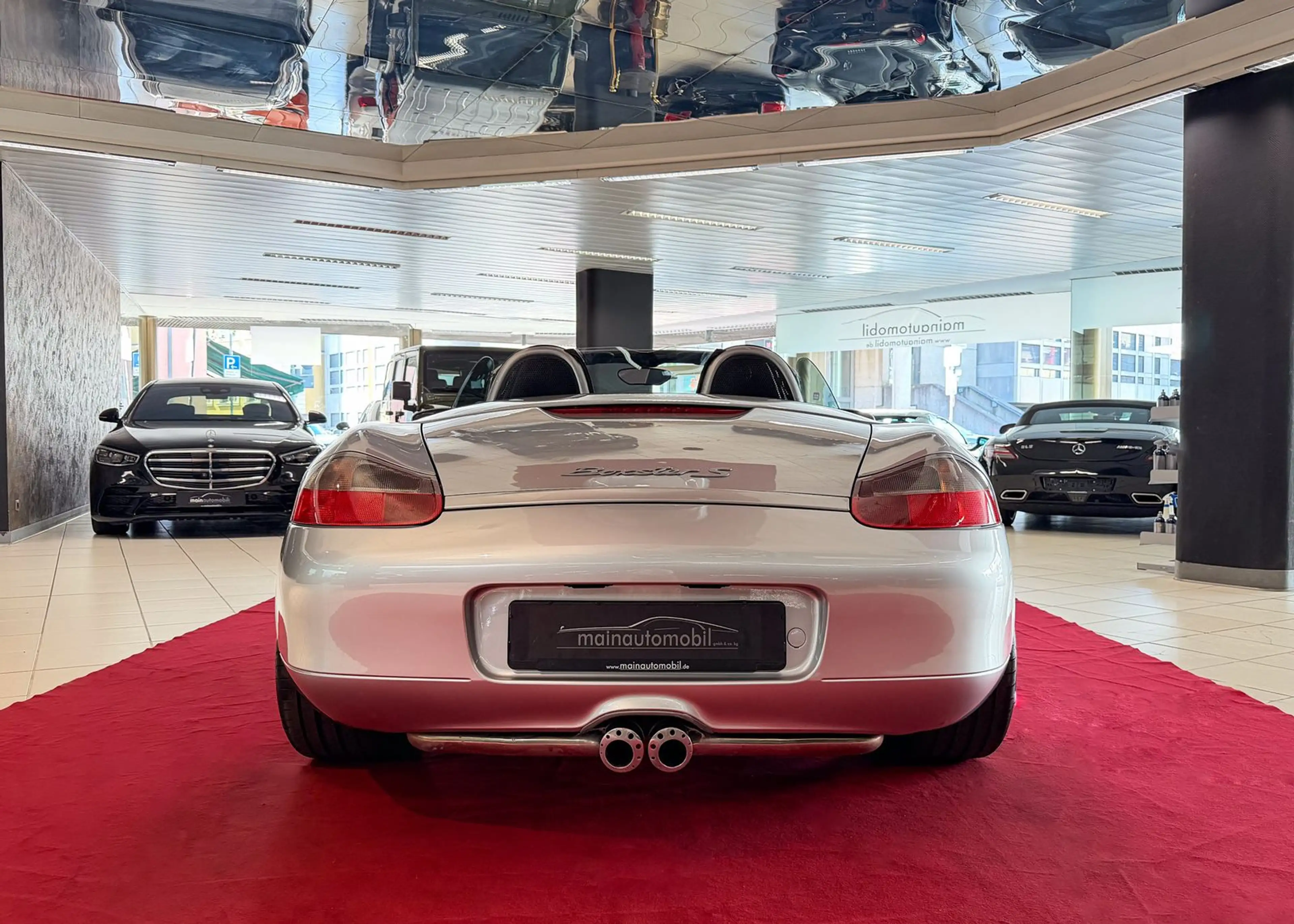 Porsche Boxster S BRD Schalter Edelstahl-Sportauspuff — photo 8