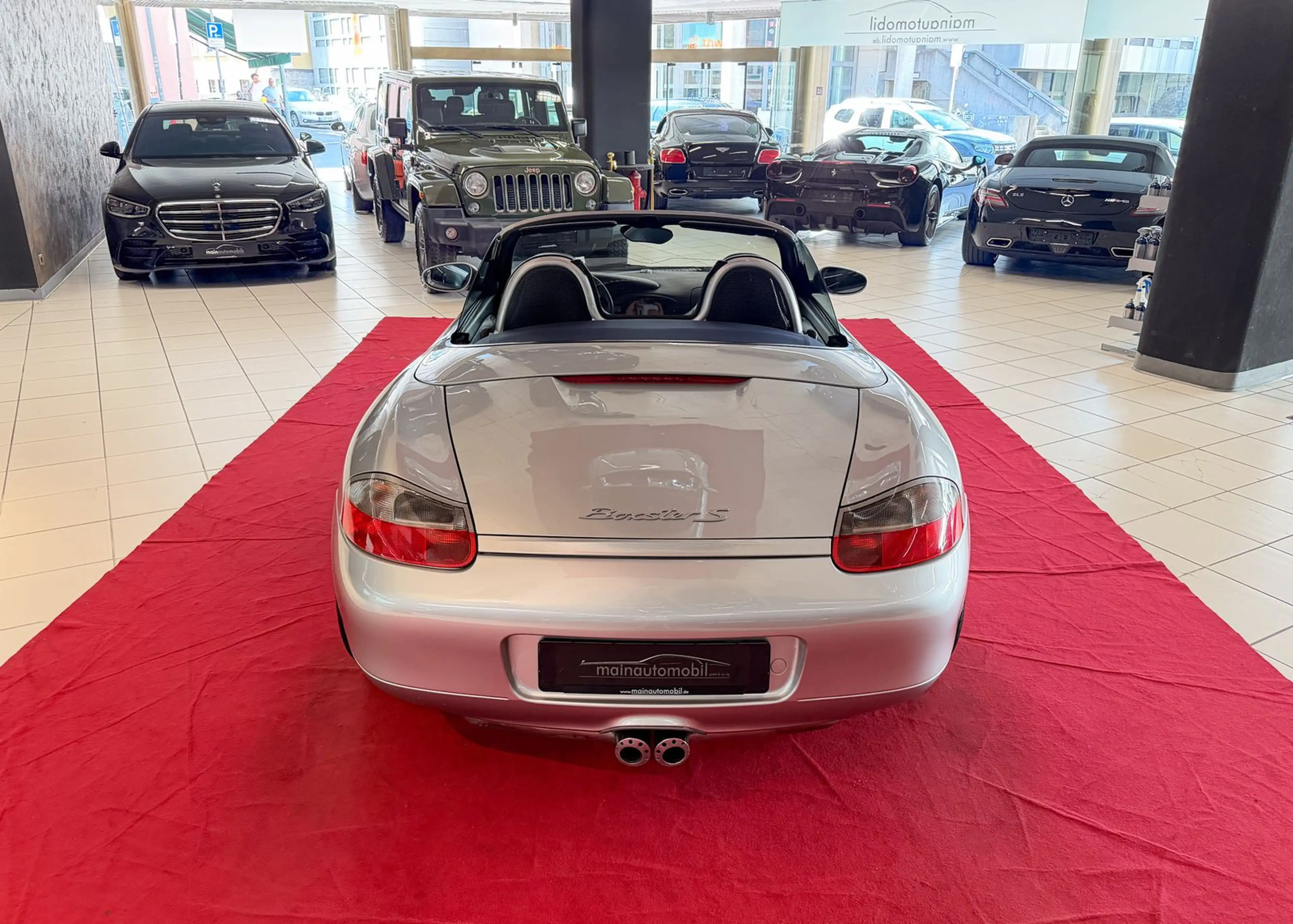 Porsche Boxster S BRD Schalter Edelstahl-Sportauspuff — photo 7