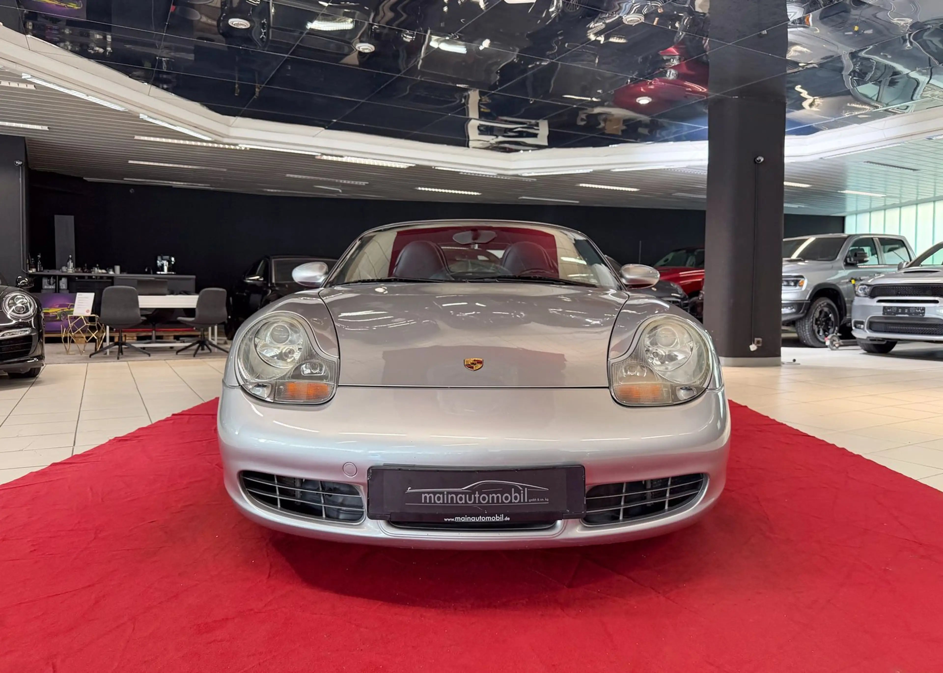 Porsche Boxster S BRD Schalter Edelstahl-Sportauspuff