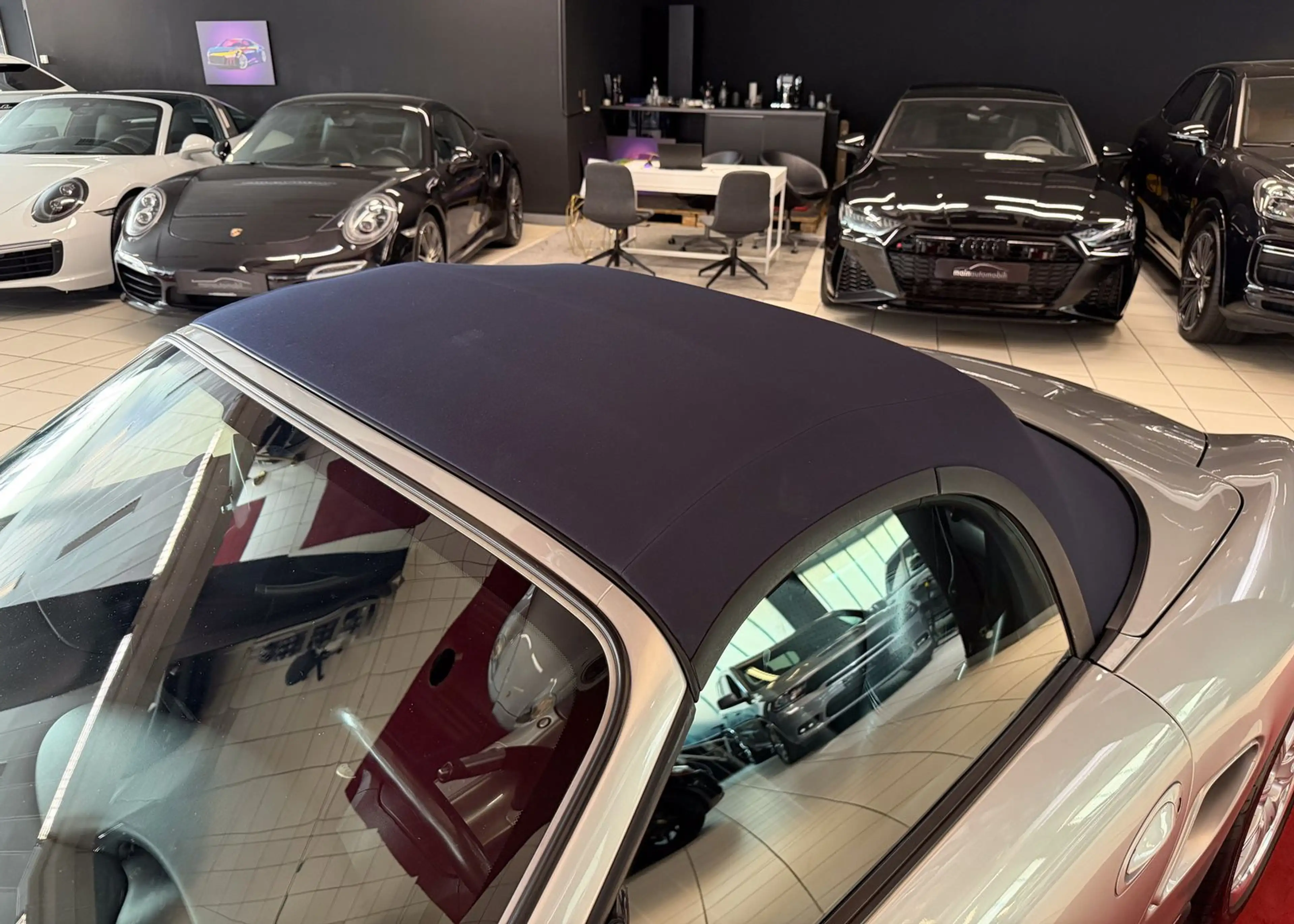 Porsche Boxster S BRD Schalter Edelstahl-Sportauspuff — photo 32