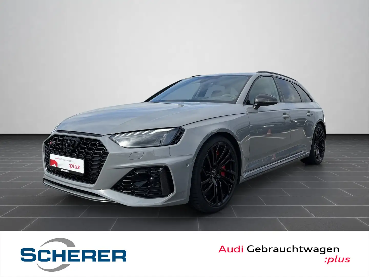Audi RS4 PANO B&O MATRIX HUD MMI KERAMIK SHZ Grau - 1