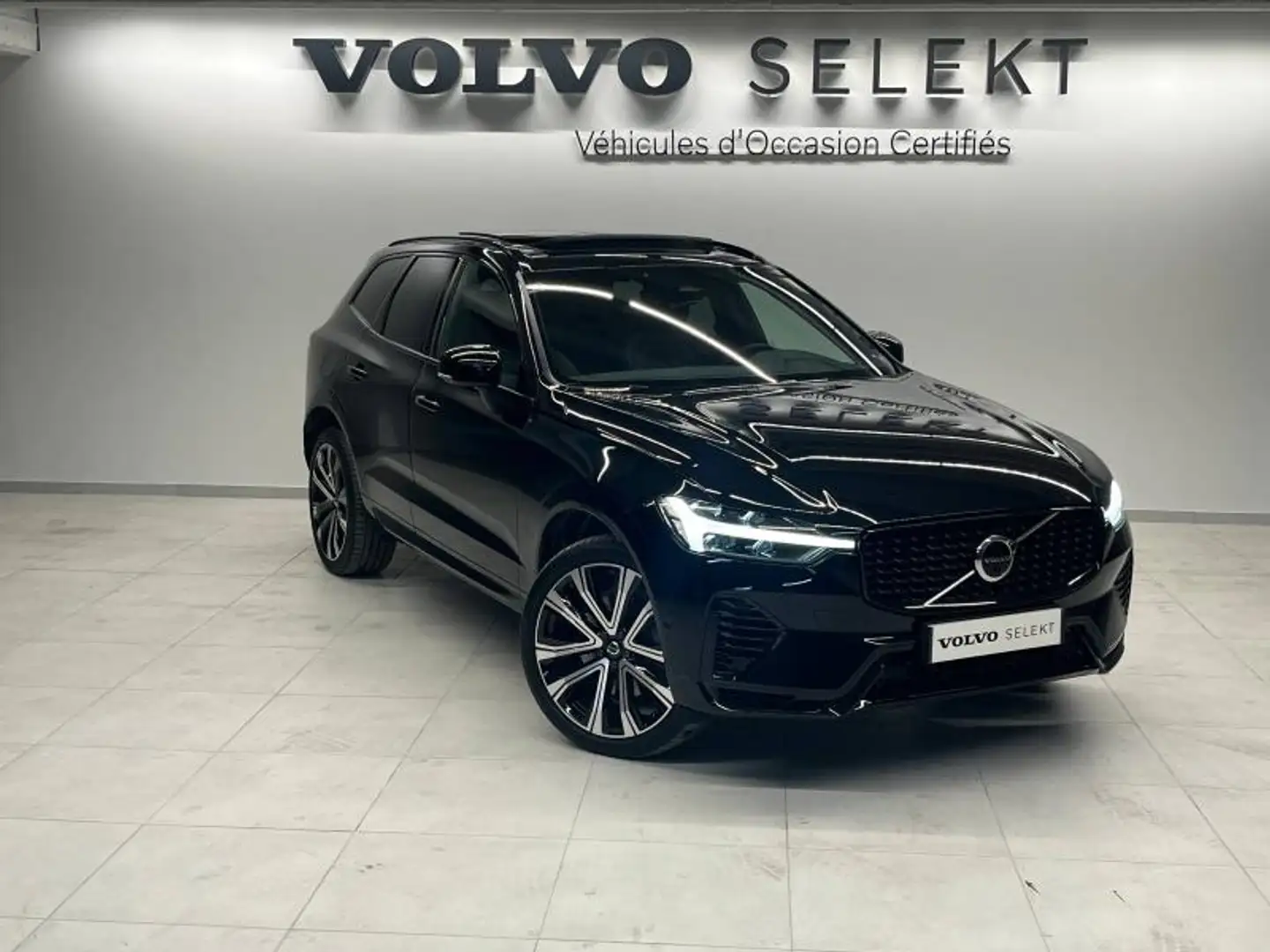 Volvo XC60 T8 AWD Recharge 303 + 87ch R-Design Geartronic Noir - 2