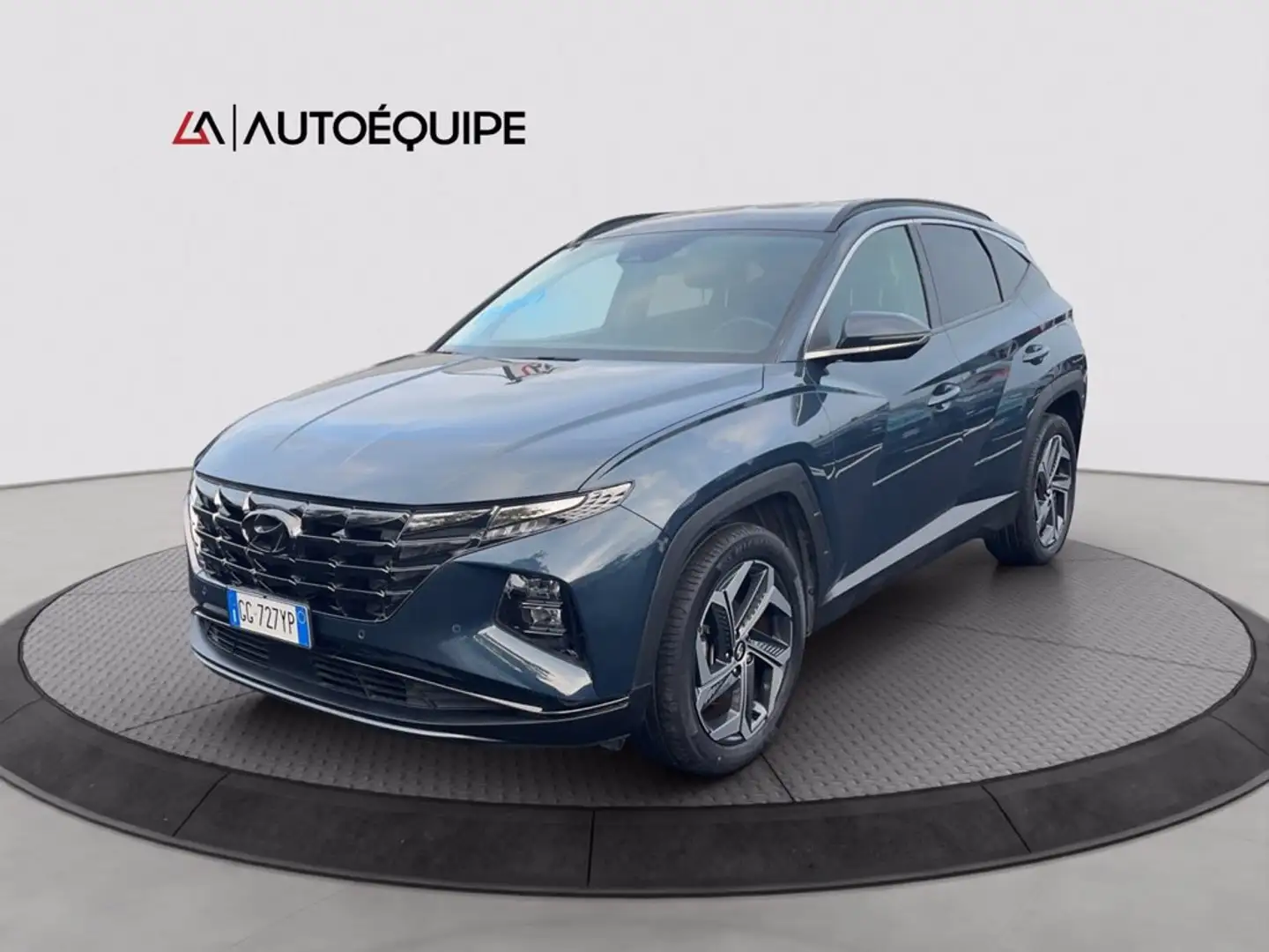 Hyundai TUCSON 1.6 hev Exellence 2wd auto Синий - 1