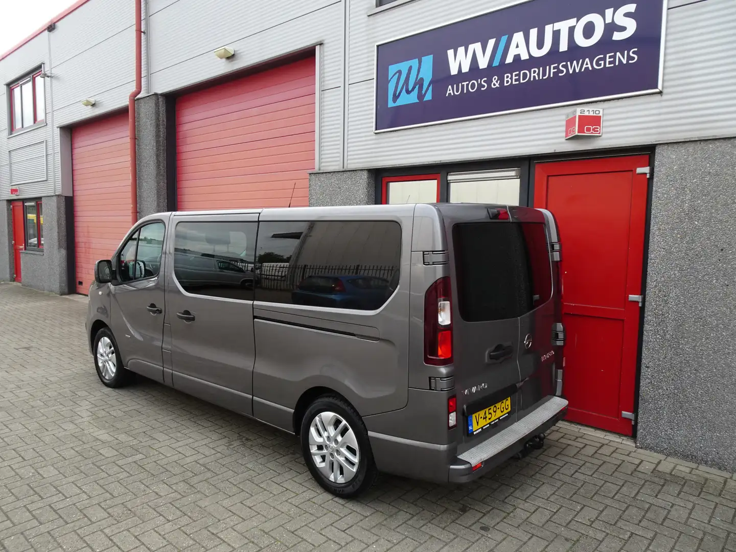 Opel Vivaro 1.6 CDTI L2H1 DC Sport EcoFlex 2 x schuifdeur comp Gris - 2