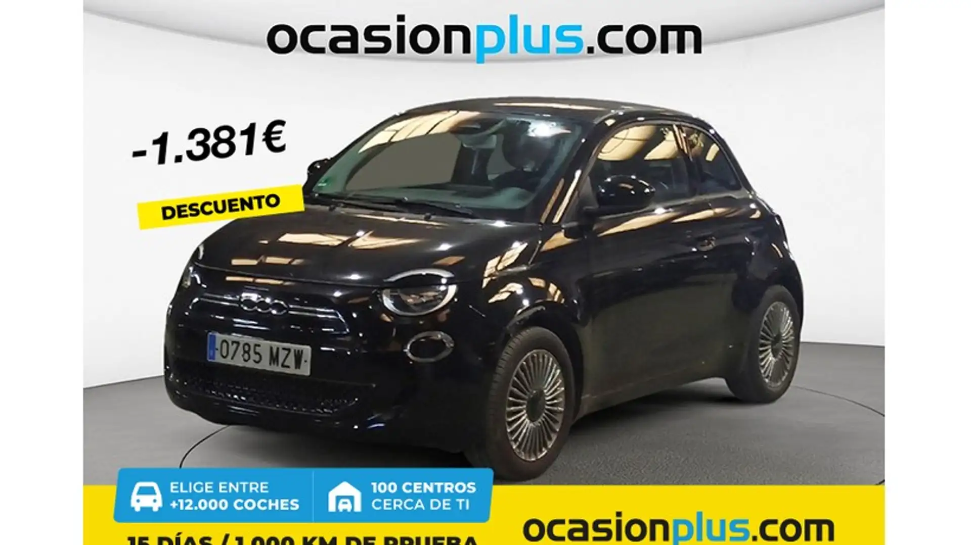 Fiat 500e 70Kw Icon Schwarz - 1