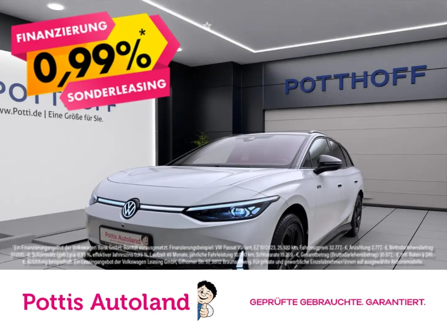 Volkswagen ID.7 Tourer 4M GTX AHK NAVI IQ.LIGHT HuD Weiß - 1