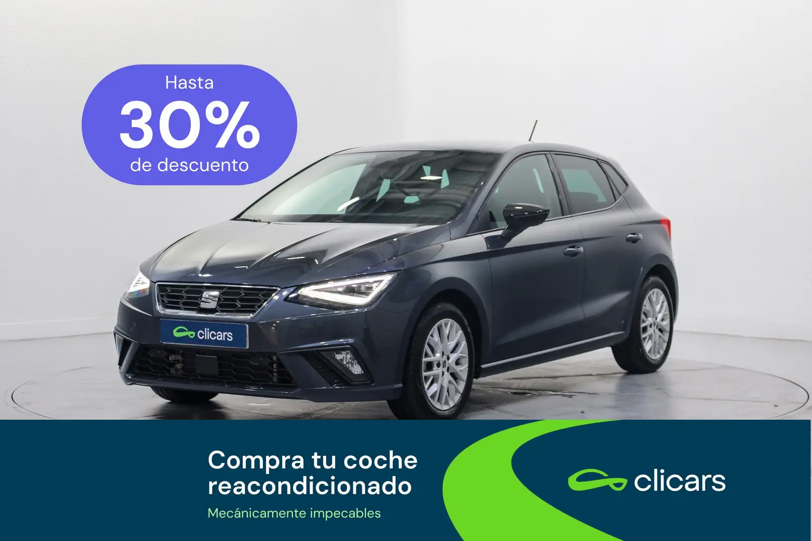 SEAT Ibiza 1.0 TSI S&S FR Salta 115 Plateado - 1