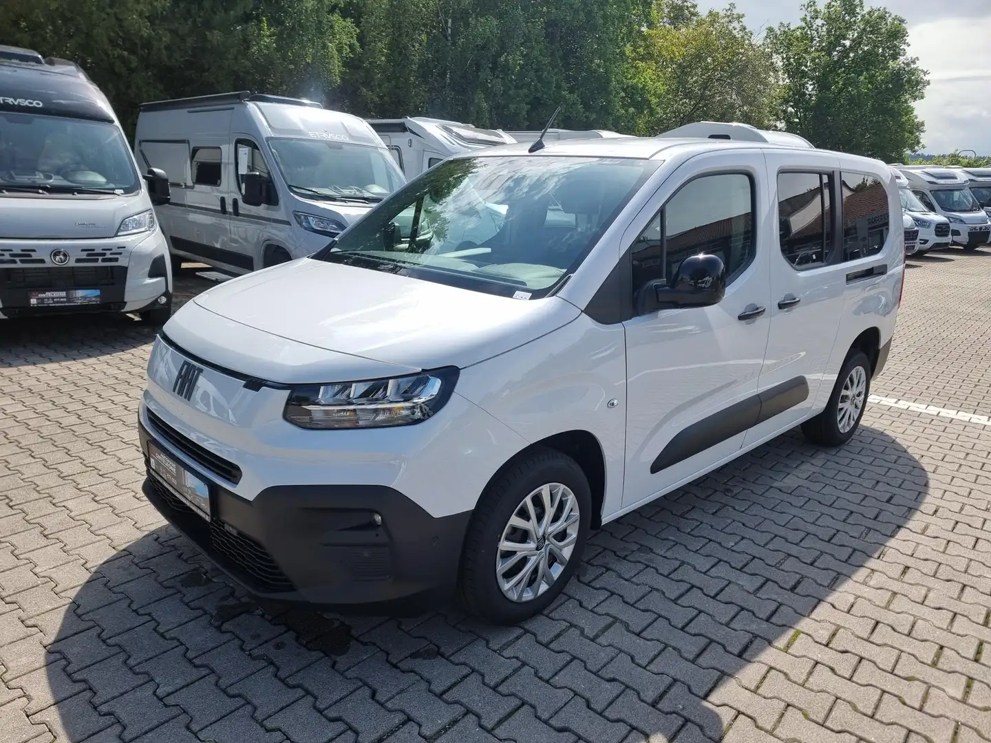 Fiat Doblo Doblo Maxi  Kombi 7 Sitzer NAVI DAB SZHG Blanc - 1