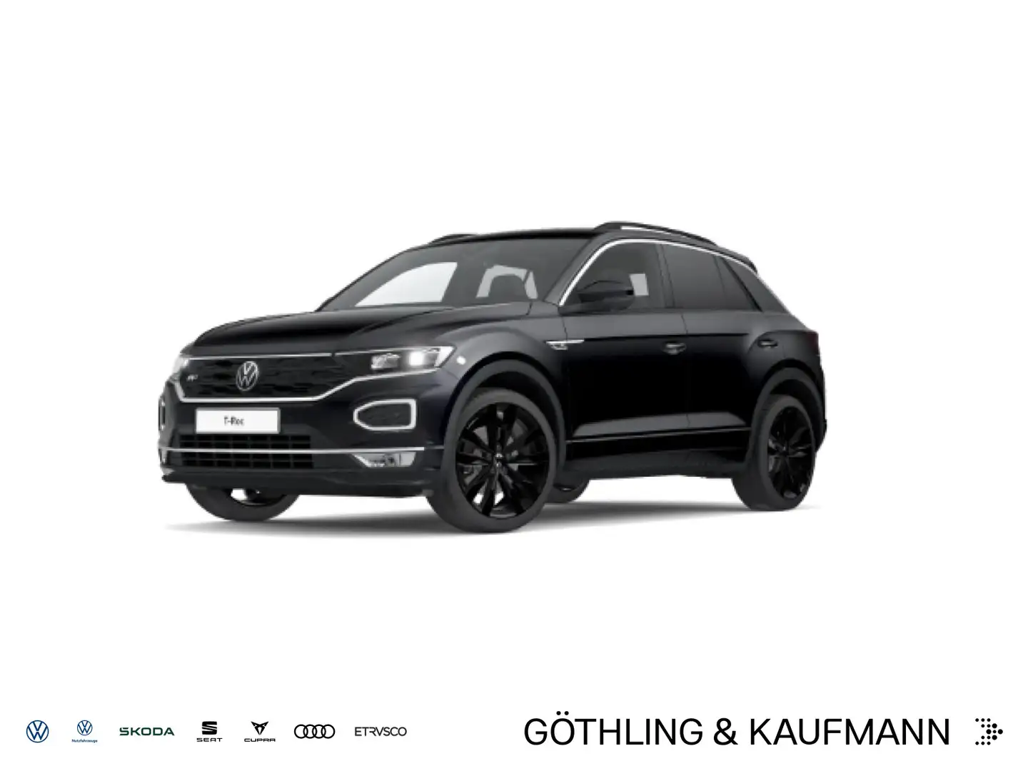 Volkswagen T-Roc R-Line 1.5 TSI DSG*BEATS*KAM*LED*Virtual*1 Schwarz - 1