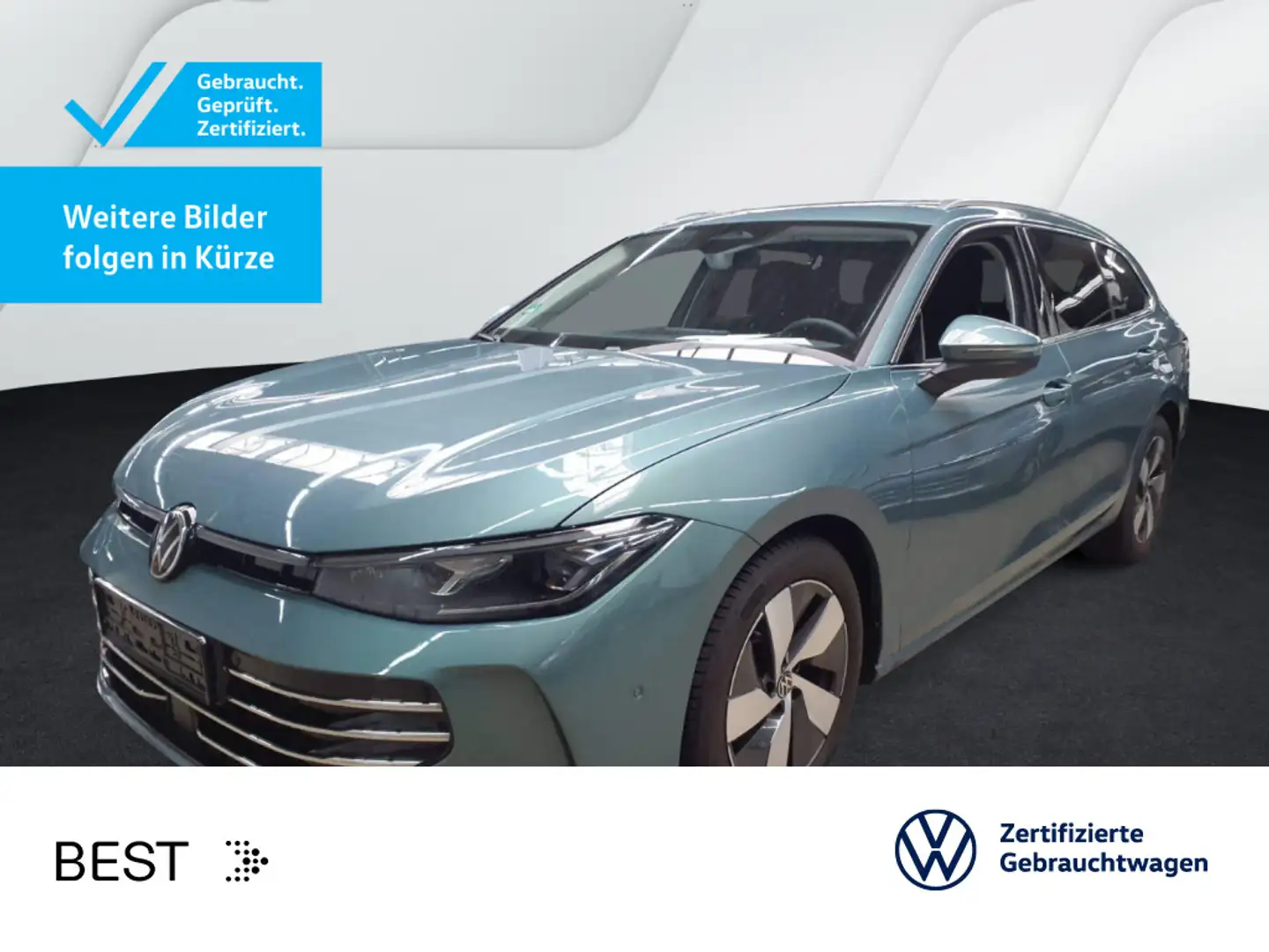 Volkswagen Passat Variant 2.0 TDI DSG ELEGANCE*IQ.LIGHT*AHK Groen - 1