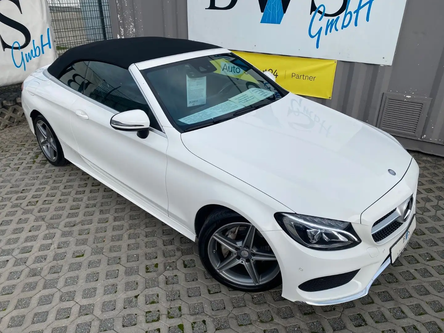 Mercedes-Benz C 200 4M AMG-Line/LED/SHZ/Kamera*Spur+Totw. Blanc - 2