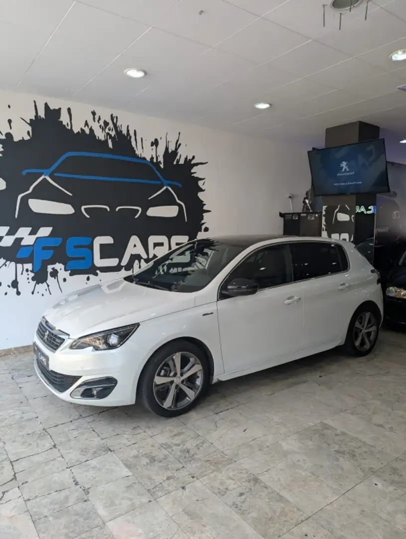 Peugeot 308 1.2 PureTech S&S GT Line 130 Blanc - 1