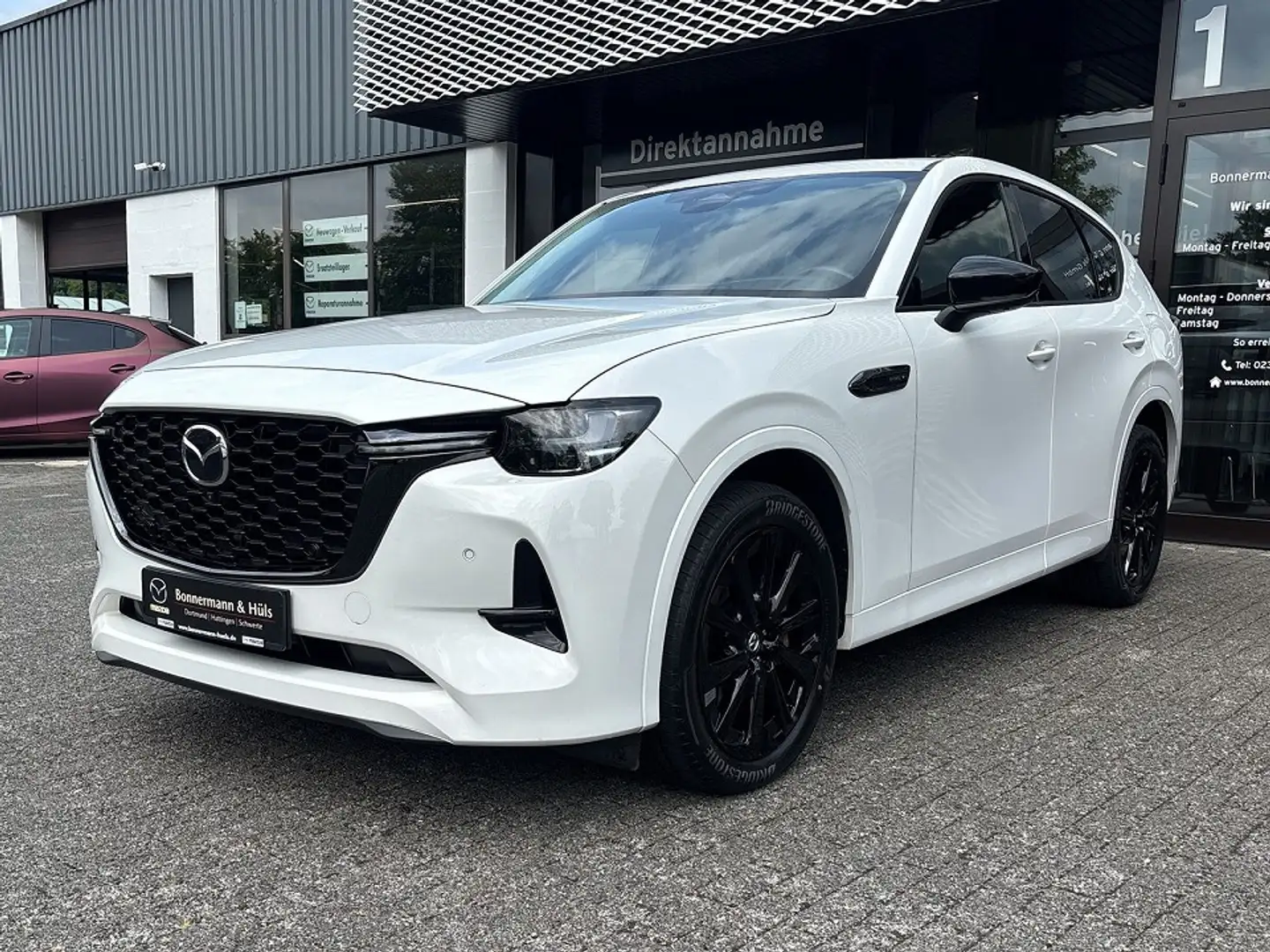 Mazda CX-60 2.5 PHEV HOMURA CON DRI COM PAN White - 1