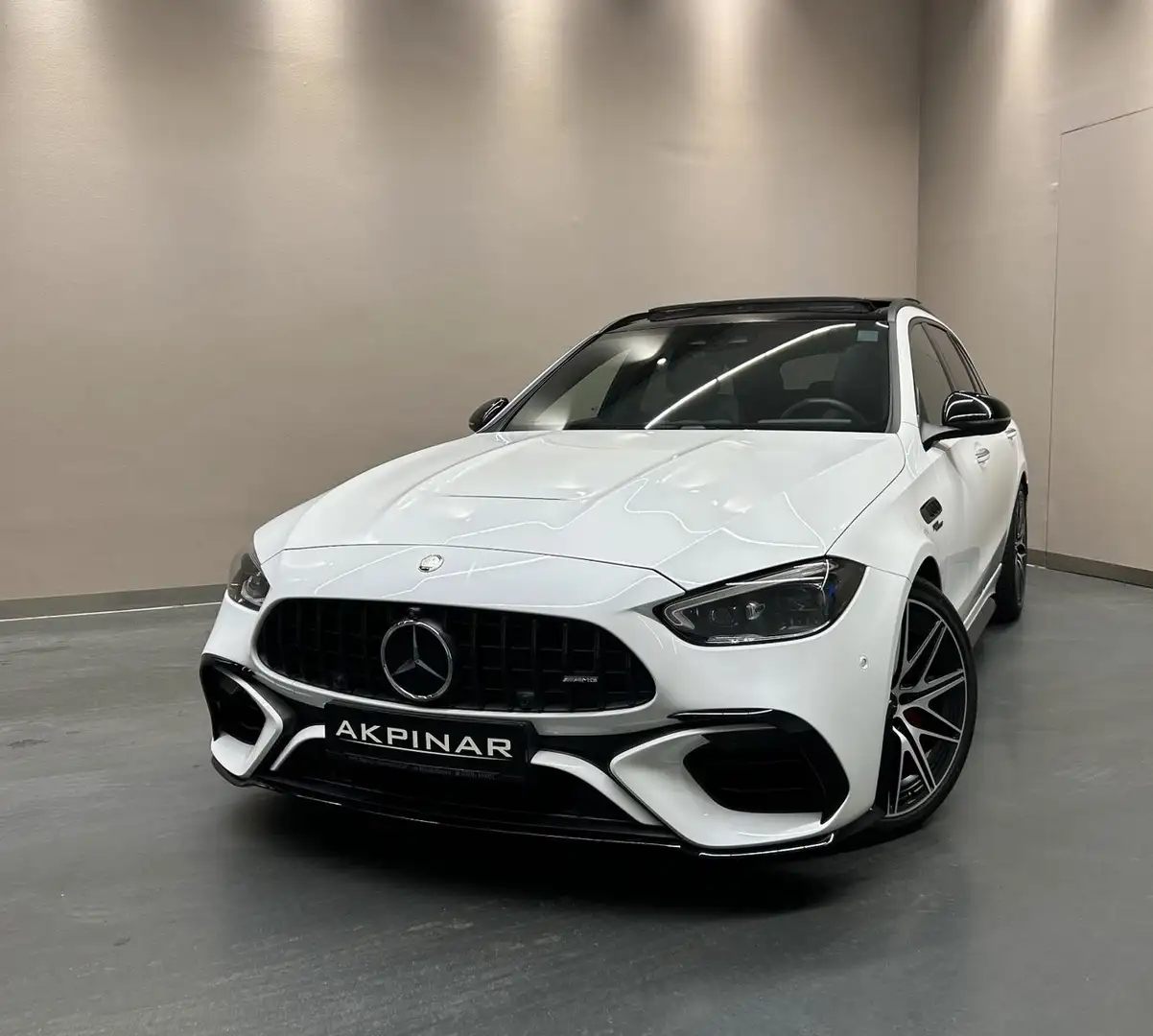 Mercedes-Benz C 63 AMG C63 T AMG S E PERFO 4M*BURM*PANO*MEMO*LED*NIGHT* Weiß - 1