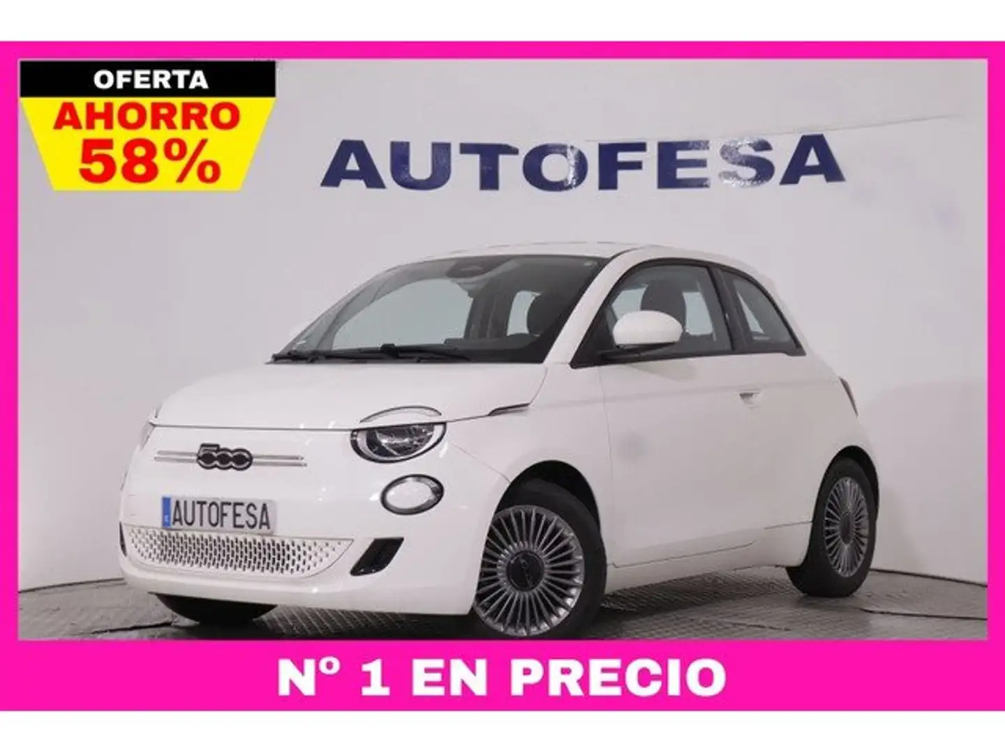 Fiat 500e Monotrim 87KW Blanco - 1