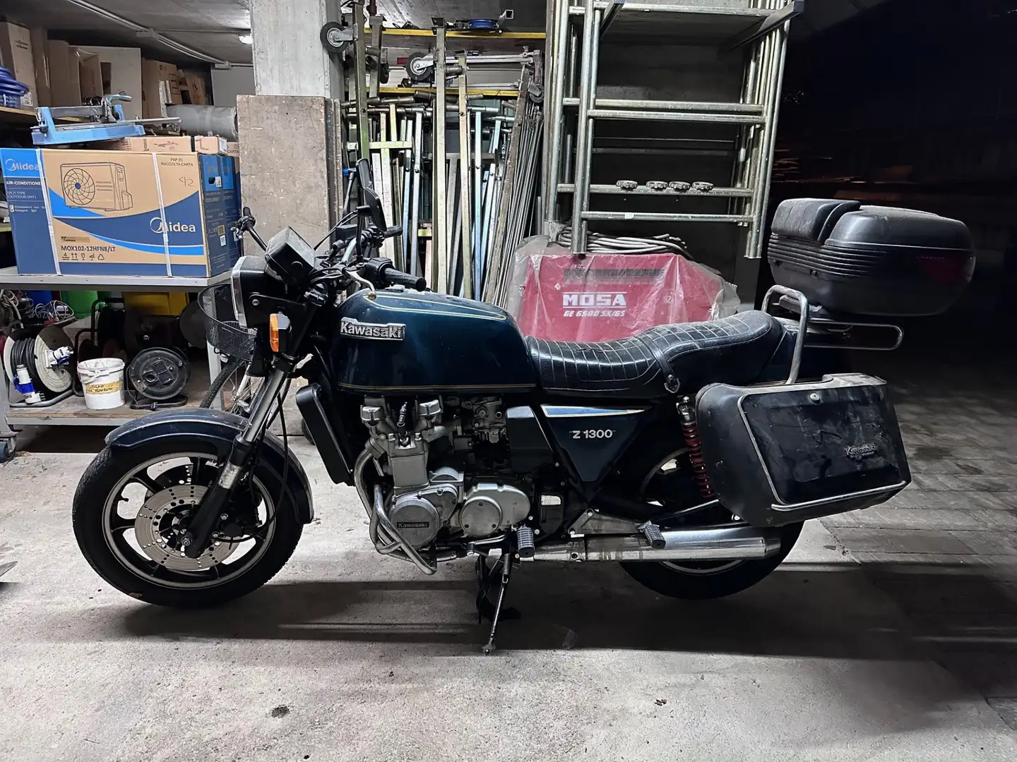 Kawasaki Z 1300 zelena - 1