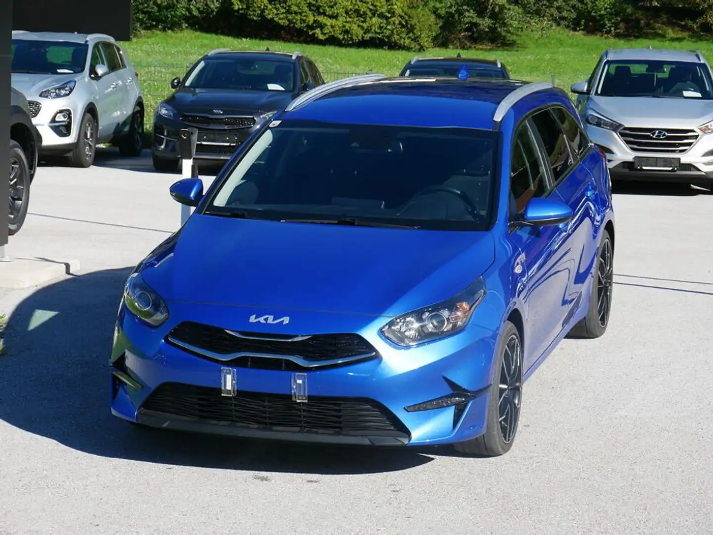 Kia Ceed SW / cee'd SW 1,0 T-GDI GPF ISG Silber Blau - 2