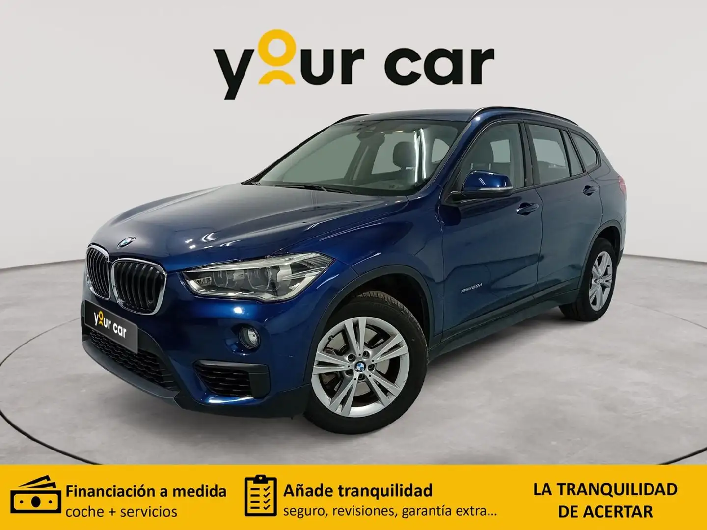 BMW X1 xDrive 20dA Blauw - 1