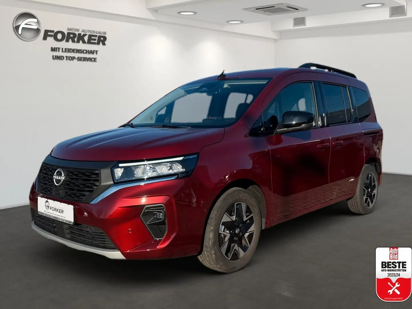 Nissan Townstar Kombi L1 Tekna 360° Kamera Navi LED SH Roşu - 1