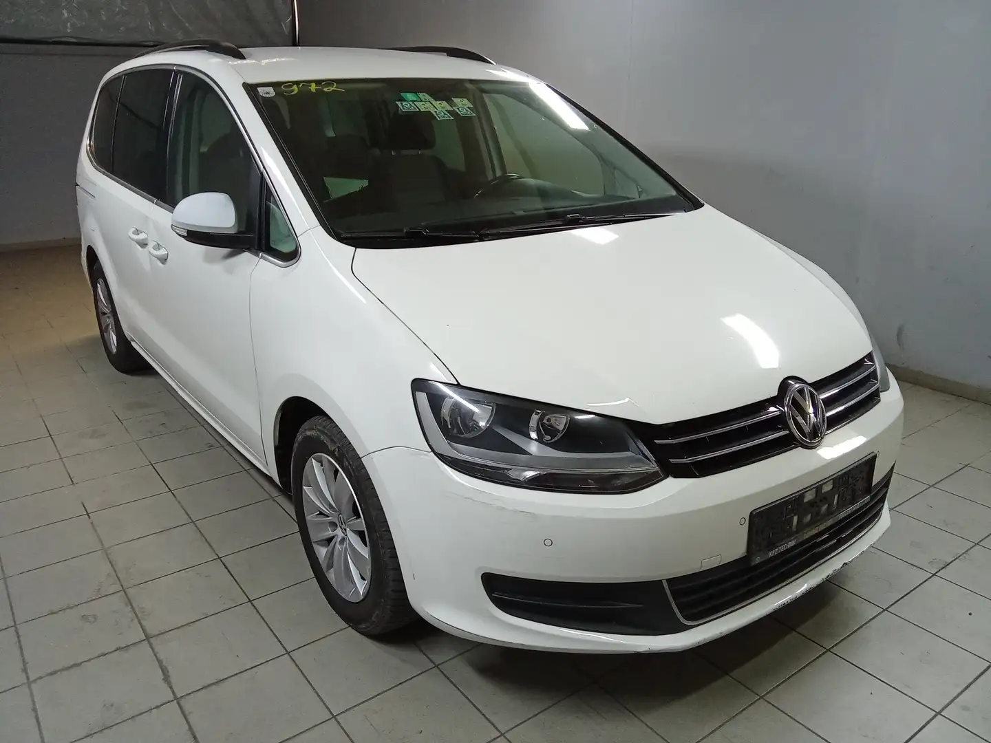 Volkswagen Sharan Comfortline BMT | 7 Sitzer Weiß - 2