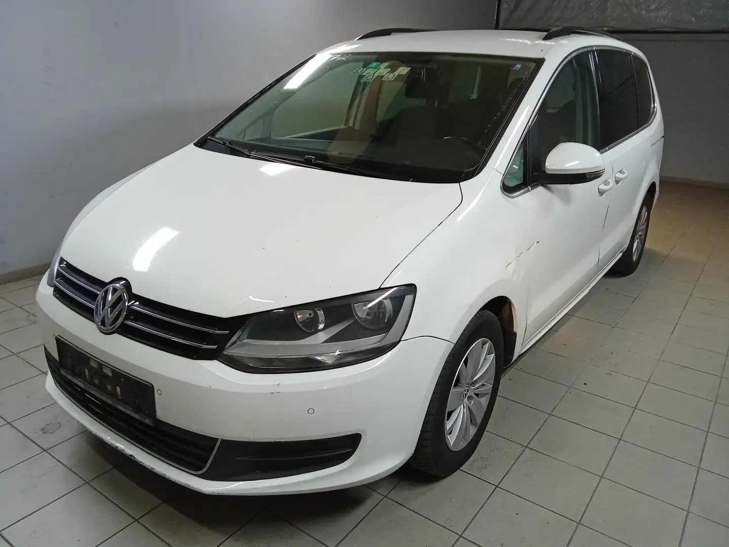 Volkswagen Sharan Comfortline BMT | 7 Sitzer Weiß - 1