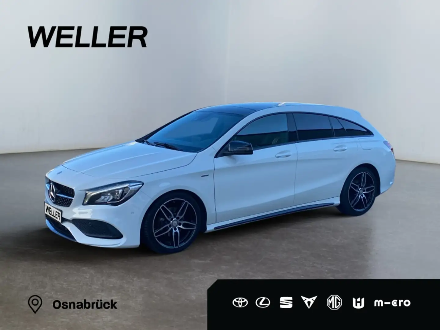 Mercedes-Benz CLA 200 7G AMG Peak Edition *Pano* Weiß - 1