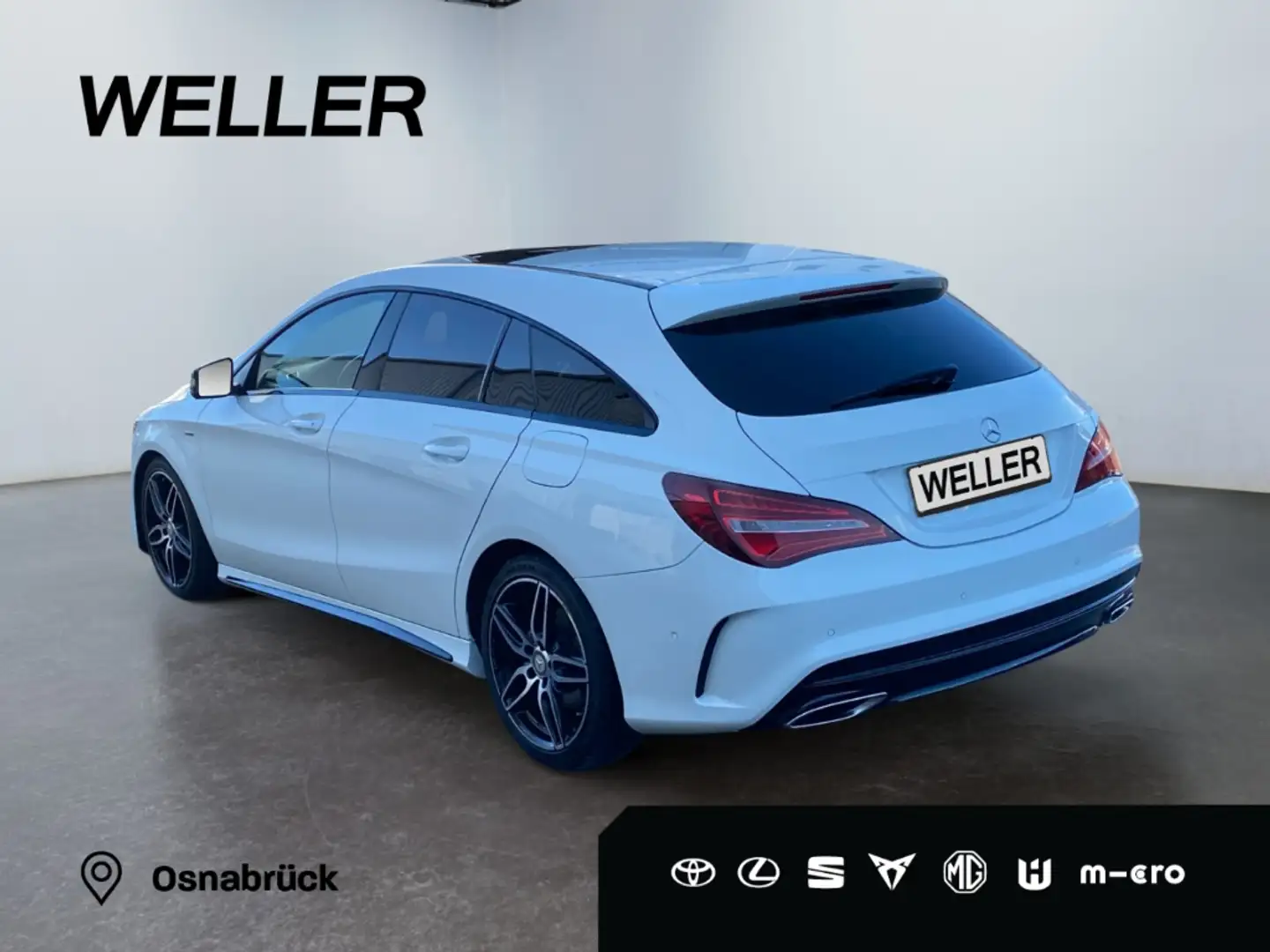 Mercedes-Benz CLA 200 7G AMG Peak Edition *Pano* Weiß - 2