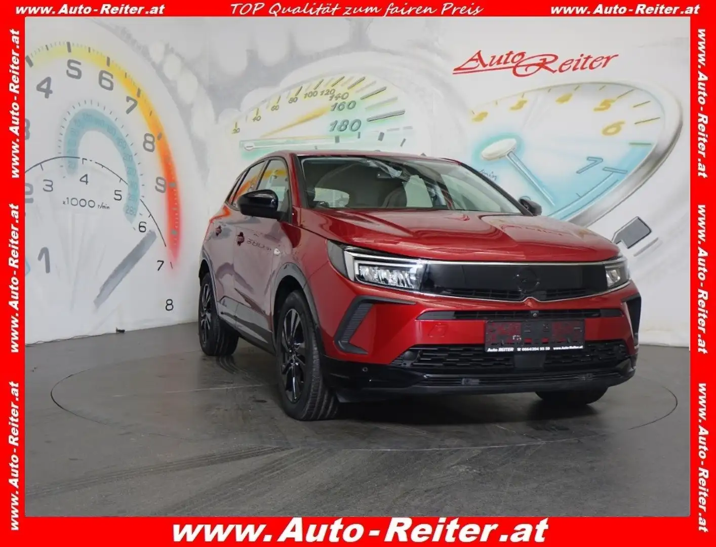 Opel Grandland 1,5 D GS Start/Stop Aut: *LED, NAVI, TEILLEDER,... Rot - 1