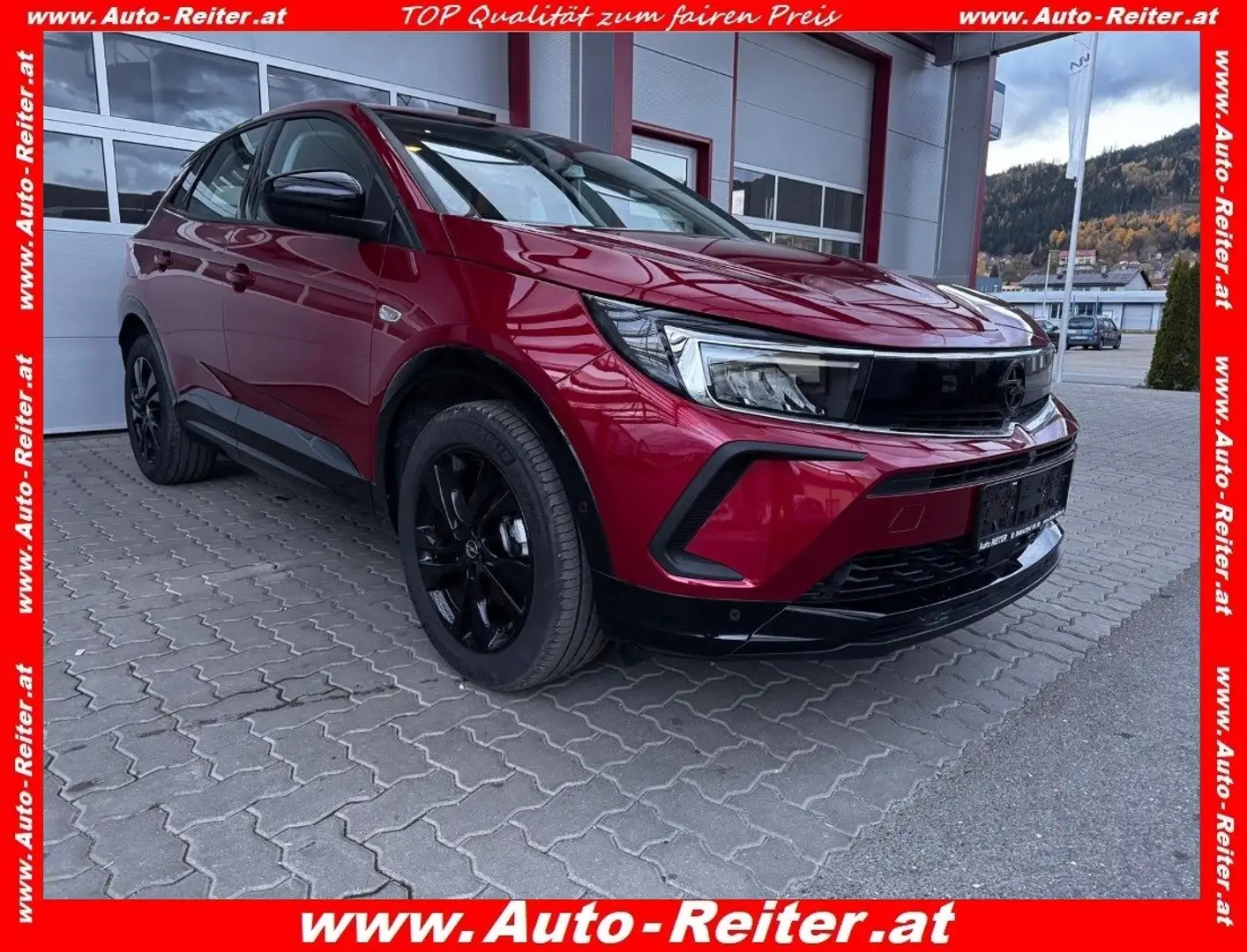 Opel Grandland 1,5 D GS Start/Stop Aut: *LED, NAVI, TEILLEDER,... Rood - 1