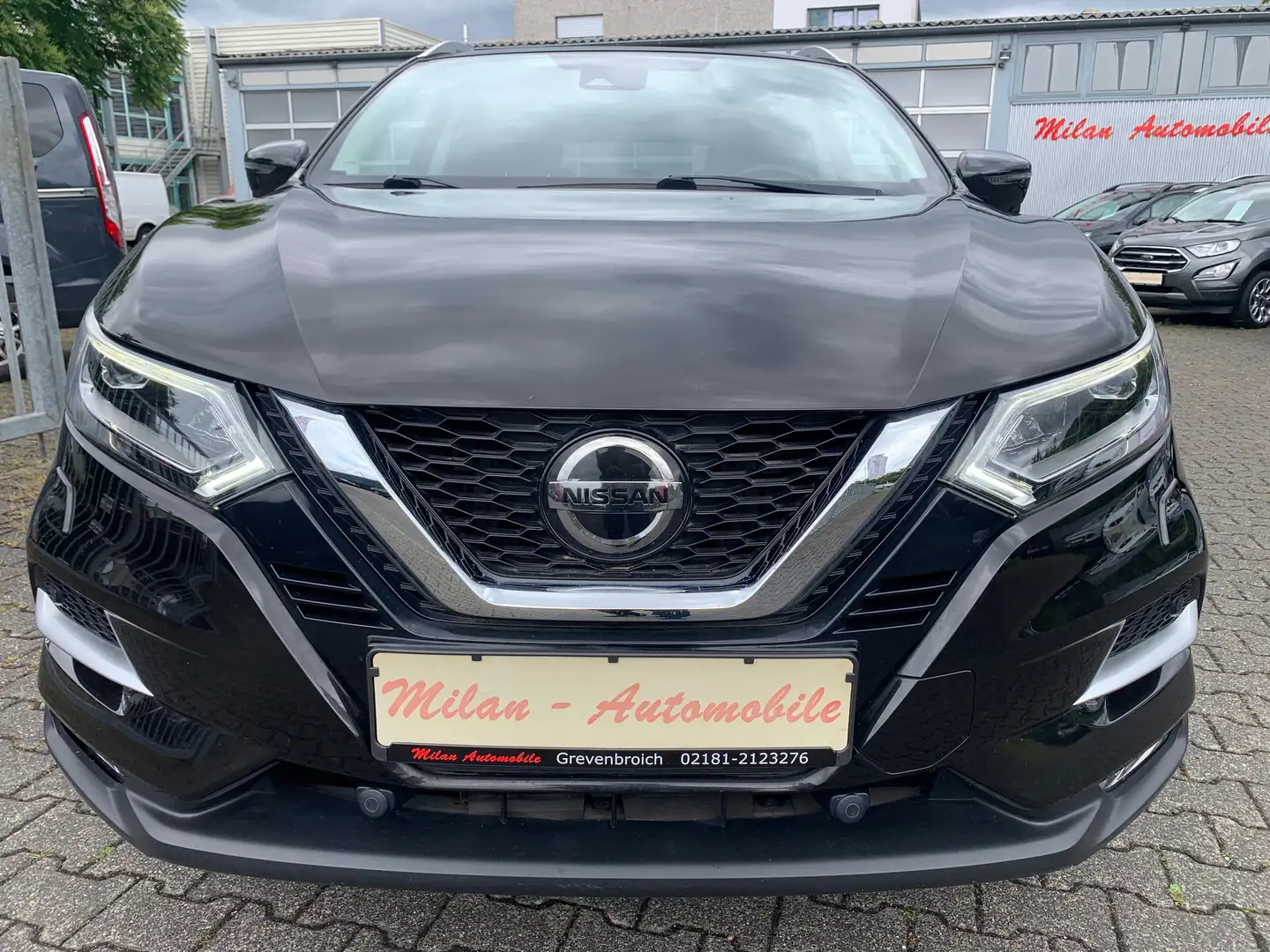 Nissan Qashqai N-Connecta Alu-Navi-R.Kamera-Leder-Assistenten-AHK Negro - 2