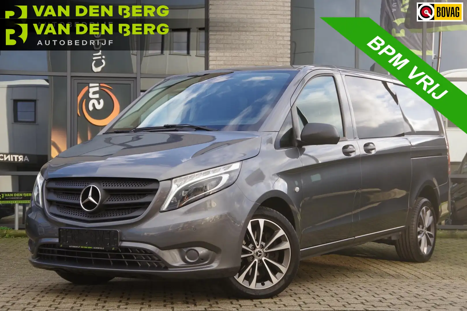 Mercedes-Benz Vito 119 CDI Lang AUT. LED, 2X SCHUIFDEUR, CAMERA, NAVI Gris - 1