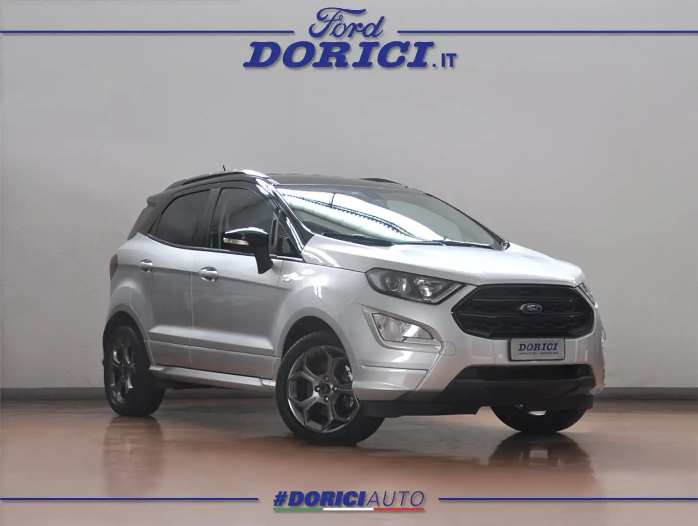 Ford EcoSport 1.0 Ecoboost 125Cv ST-Line Argento - 1