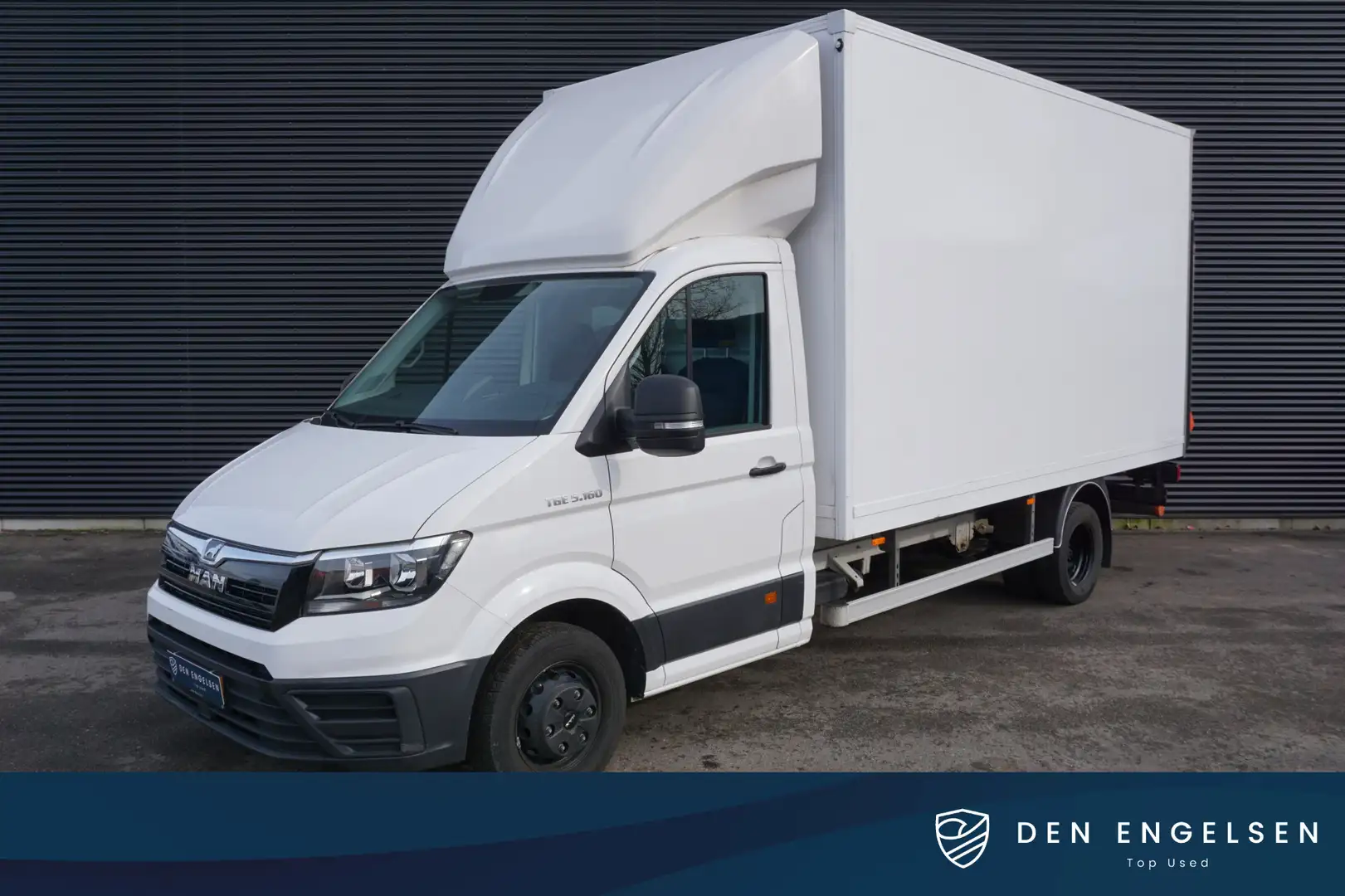MAN TGE 5.160 | AUT | Bakwagen | Dhollandia laadklep 750 K Wit - 1