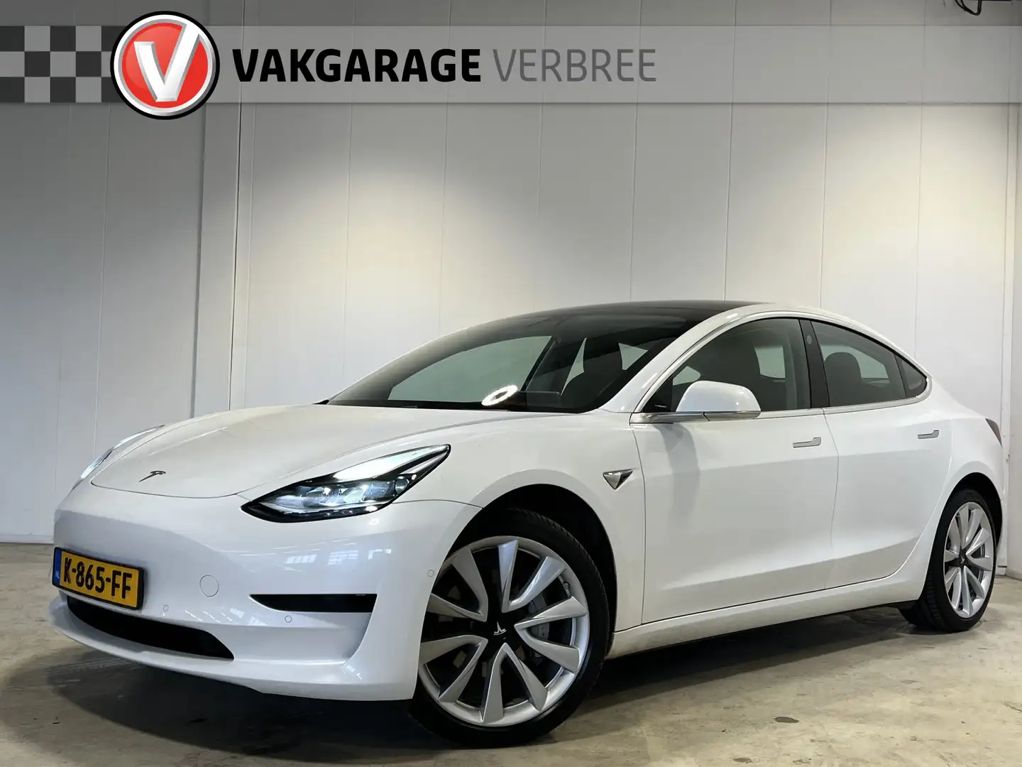 Tesla Model 3 Standard RWD Plus 60 kWh | Navigatie | LM Velgen 1 Blanc - 1