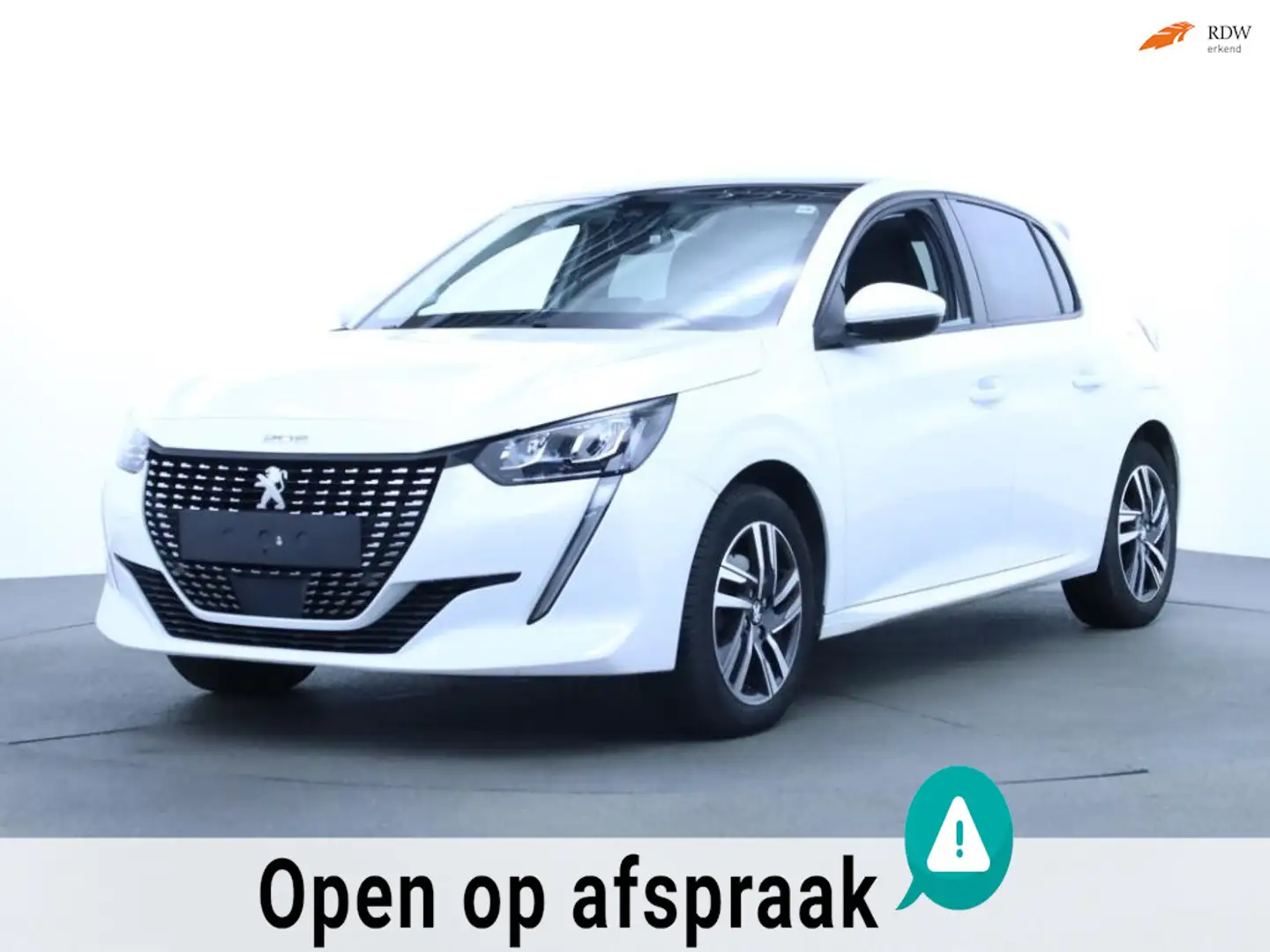 Peugeot 208 Allure Pack 100pk Automaat | Panoramadak | Trekhaa Wit - 1