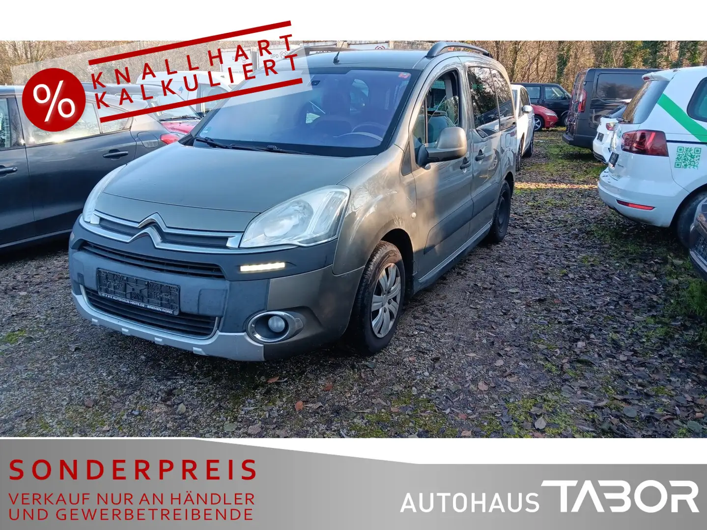 Citroen Berlingo HDi 115 XTR AHK Klima BC TÜV 06/2027 Braun - 1