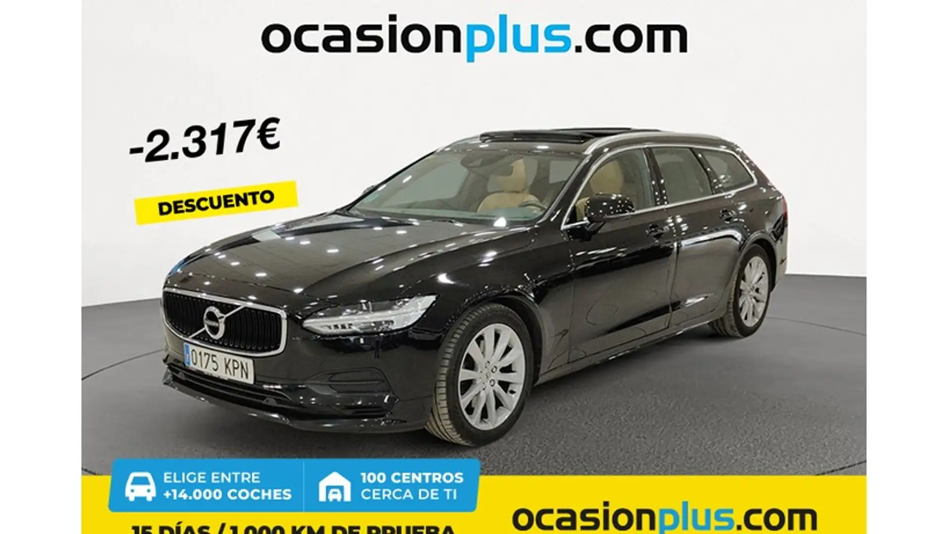 Volvo V90 D4 Momentum Aut. 190 Negro - 1