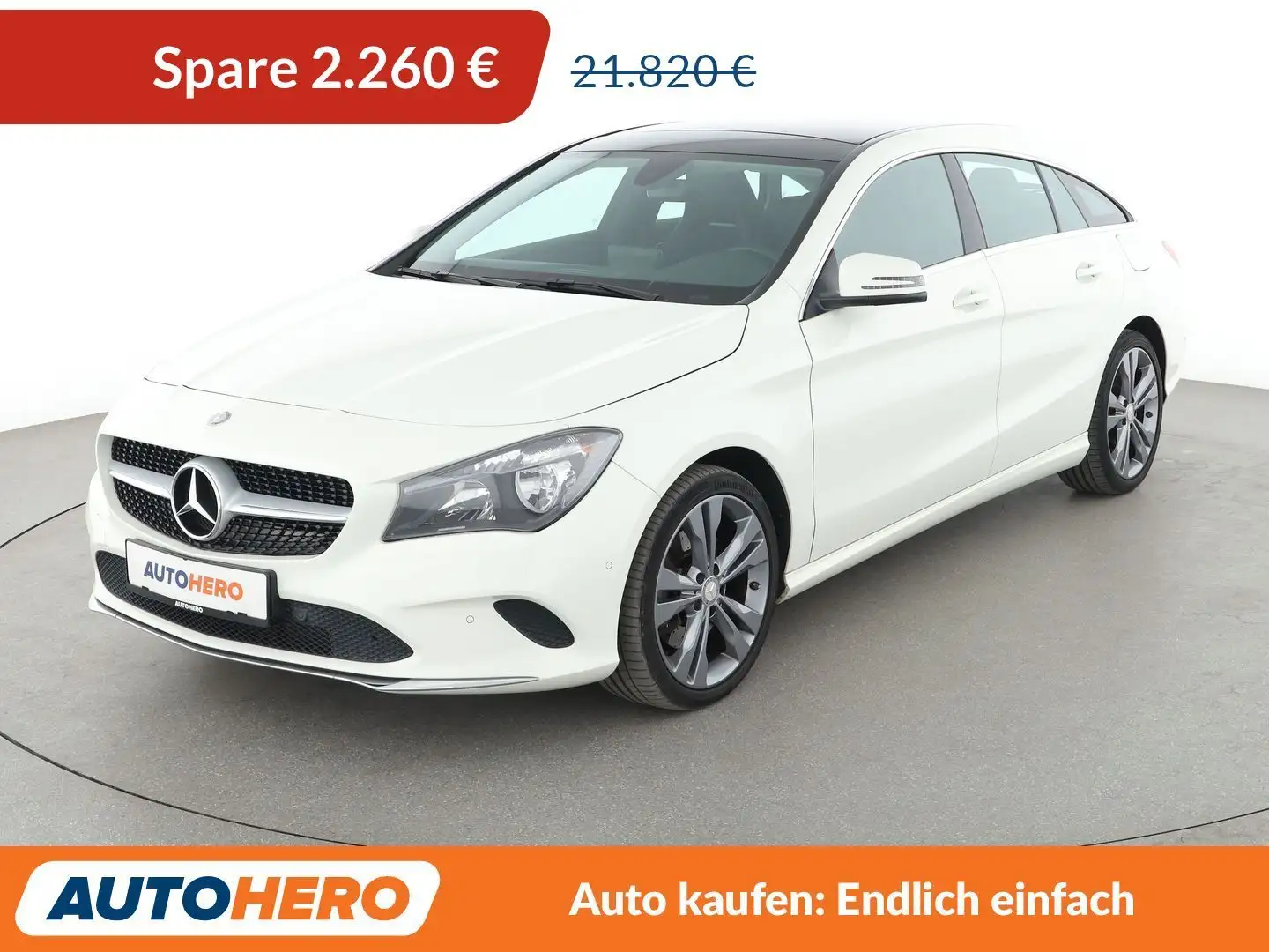 Mercedes-Benz CLA 250 Shooting Brake 4Matic Urban Aut.*NAVI*CAM* Blanc - 1
