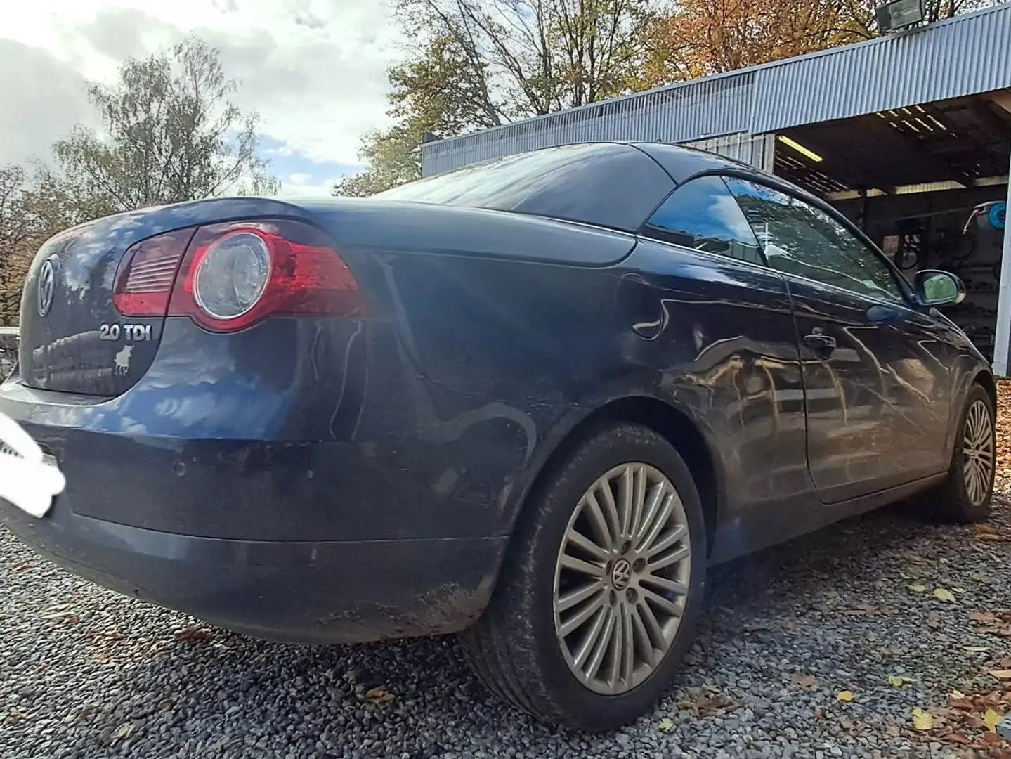 Volkswagen Eos 2.0 CR TDi DPF DSG Bleu - 2