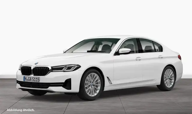 2021 BMW 5 Series in White for sale